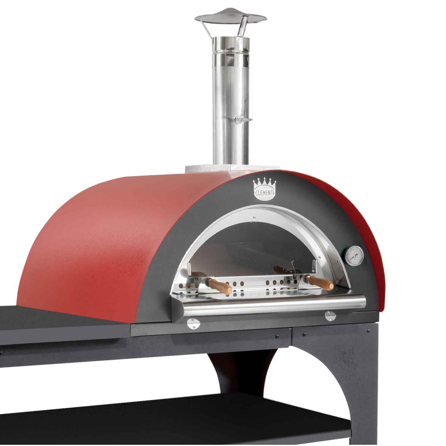 Clementi Party Red Roof Pizza Oven 60x80