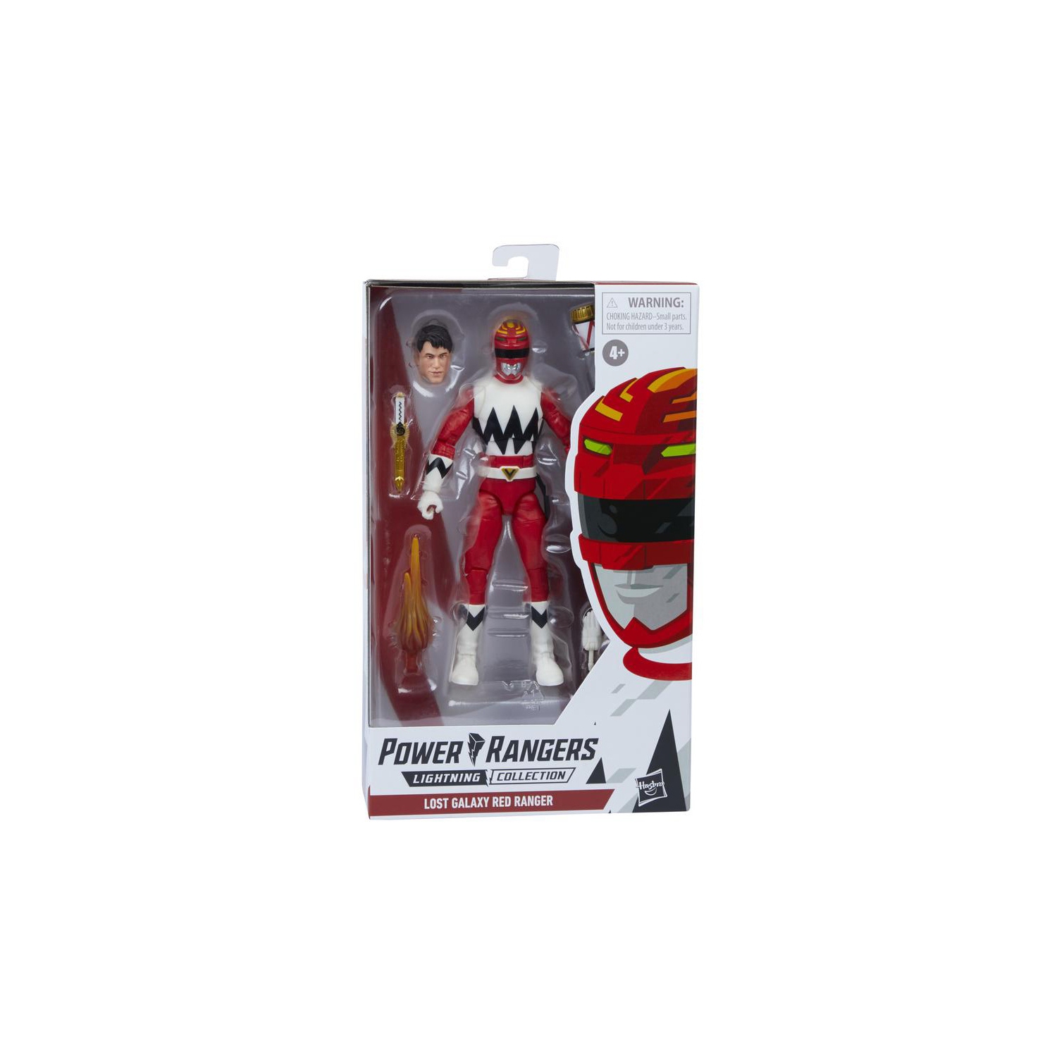 Power Rangers Lightning Collection 6 Inch Action Figure Wave 8 - Lost Galaxy Red Ranger