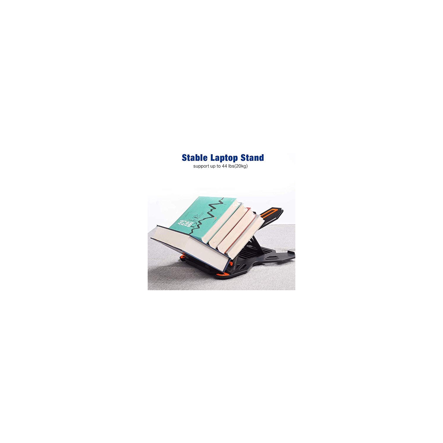 Besign LS01 Adjustable Laptop Stand, Ergonomic Riser Notebook Computer Holder Stand Compatible with Air, Pro, Dell XPS,