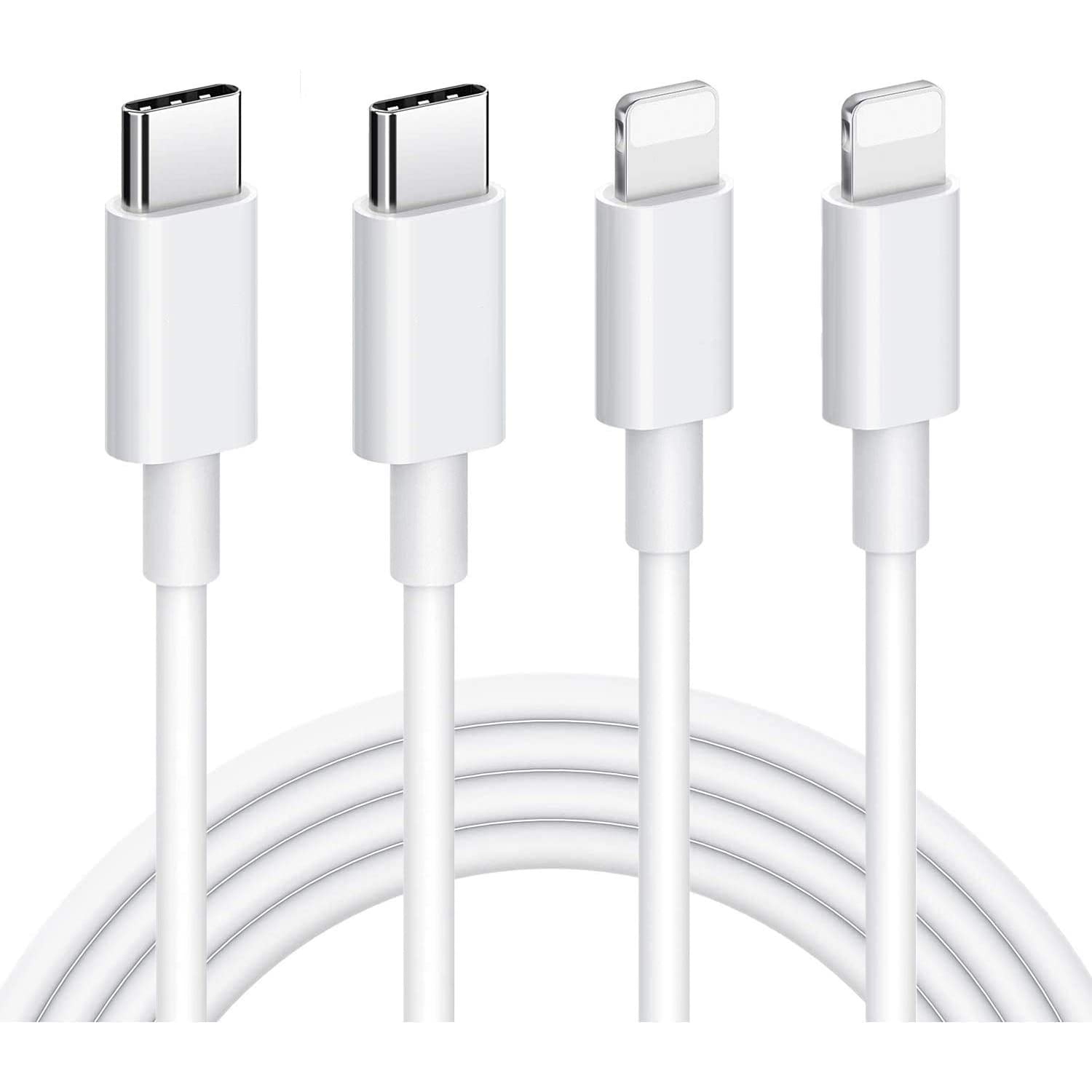 Cableshark USB C to Lightning Cable, iPhone Cable 10Pack 3ft Type C to Lightning Cable for Charging and Syncing Compatible with iphone11/11PRO/XS/Max/XR/X/8/8Plus/7/7Plus/6S/Plus/SE/Ipad and More