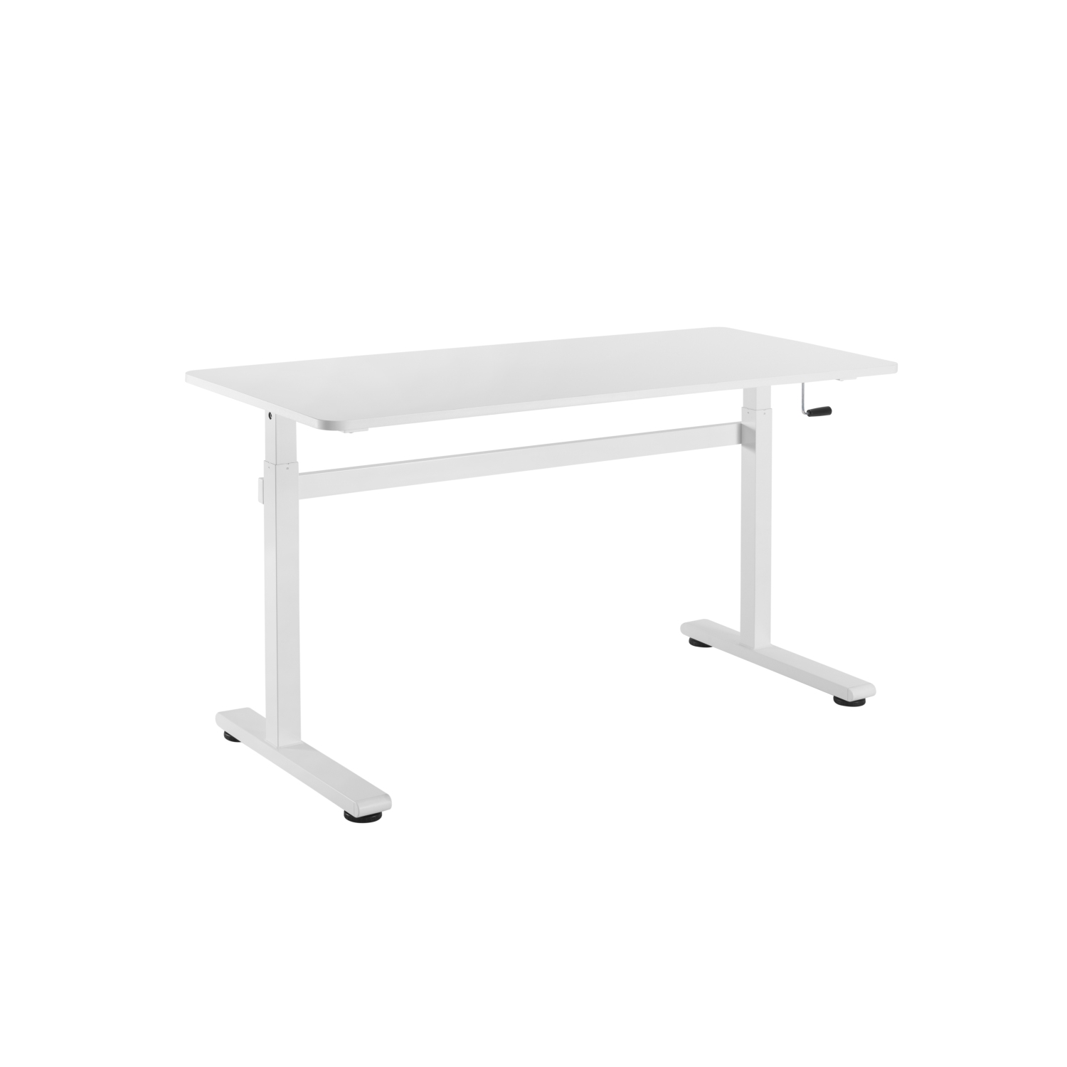 Uplite Hand Crank Stand Up Desk Ergonomic Manual Height Adjustable Standing Table