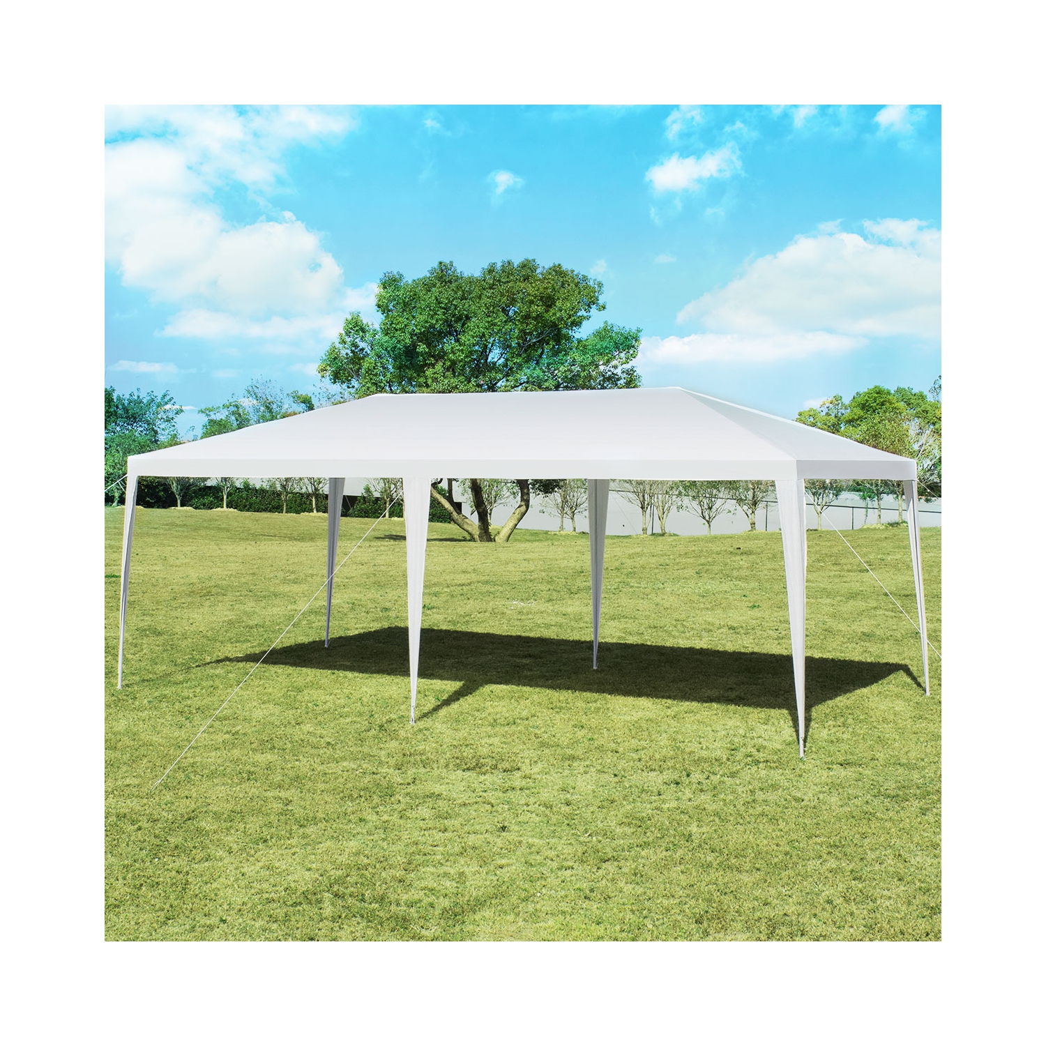 Costway 10'x20' Outdoor Party Wedding Tent Heavy Duty Canopy Pavilion