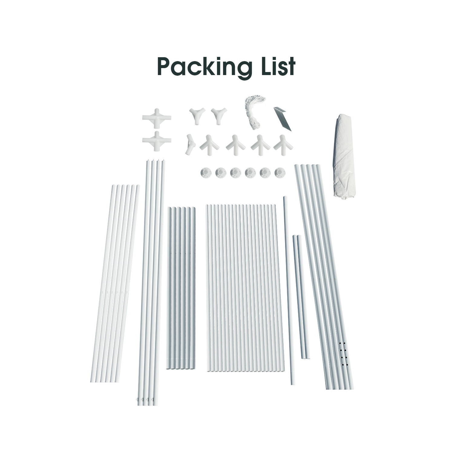 Costway 10'x20' Outdoor Party Wedding Tent Heavy Duty Canopy Pavilion