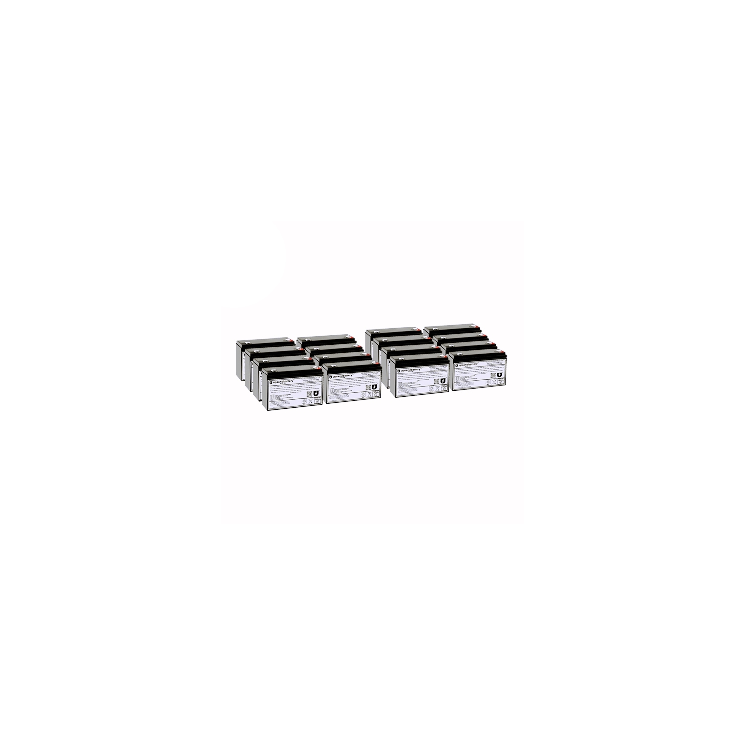 Eaton UPS Model Powerware PW5119-3000 RM Compatible - High-Rate Discharge Series Replacement Battery Backup Set - UPSANDBATTERY™
