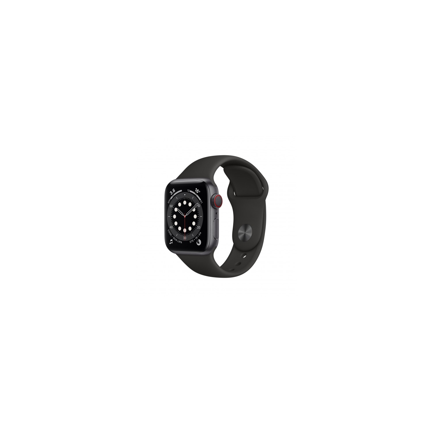 Apple Watch Series 6 (GPS + Cellular) 40mm Space Gray Aluminum 