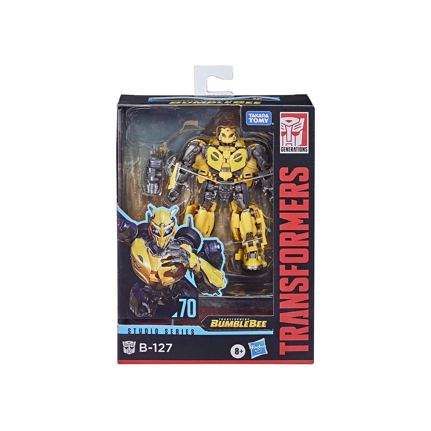 Transformers Studio Series 5 Inch Action Figure Deluxe Class (2021 Wave 2) - Bumblebee #70