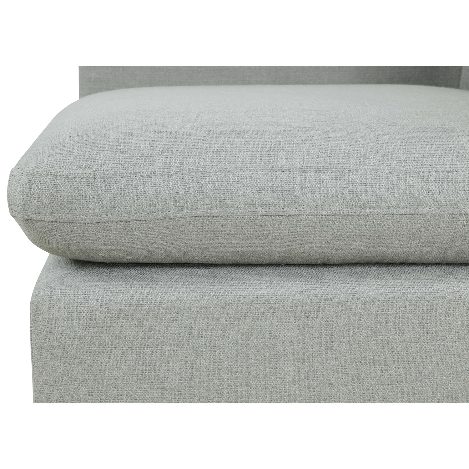 Billie Modular Sectional Sofa Corner Piece - Light Grey - NOT SOLD SEPARATELY