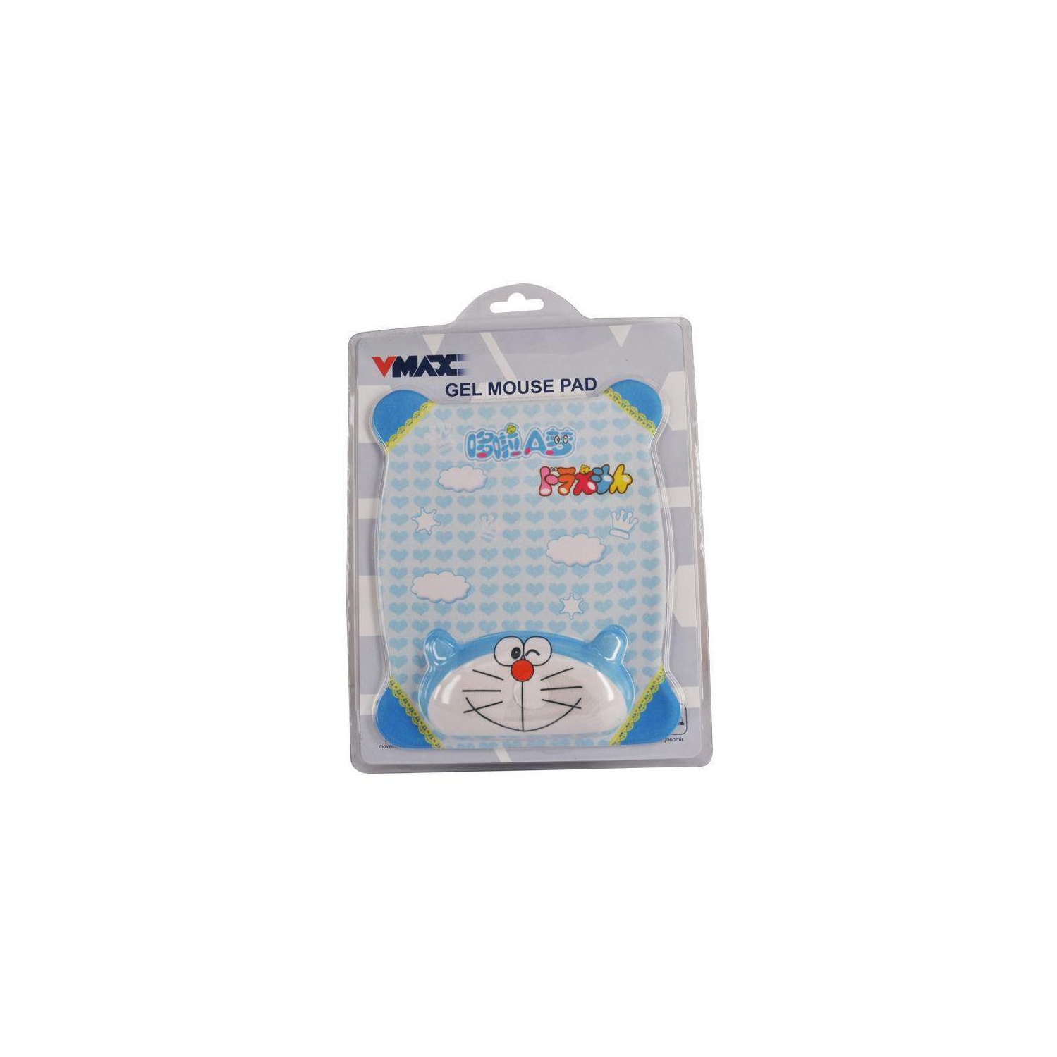 Vmax Gel Mouse Pad Made From Nylon Textile , light Blue