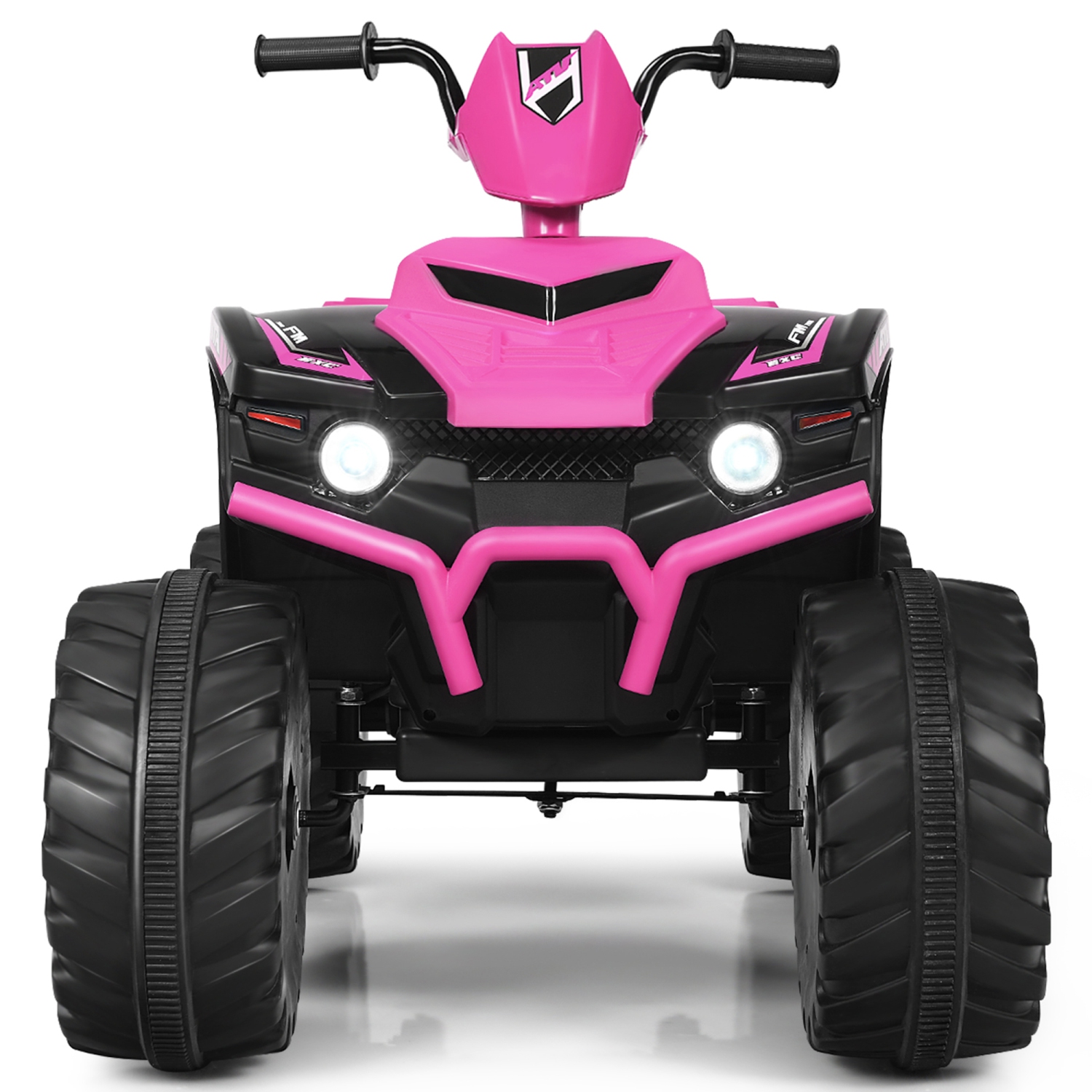 Voiture électrique 12 V de Marque Gymax Pour Enfants Quad 4 Roues Tout Terrain Avec Musique Et Lumière LED Rose