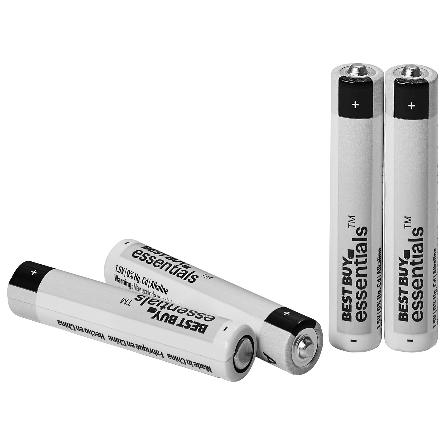 Basics AAAA Everyday Alkaline Batteries 4 pack
