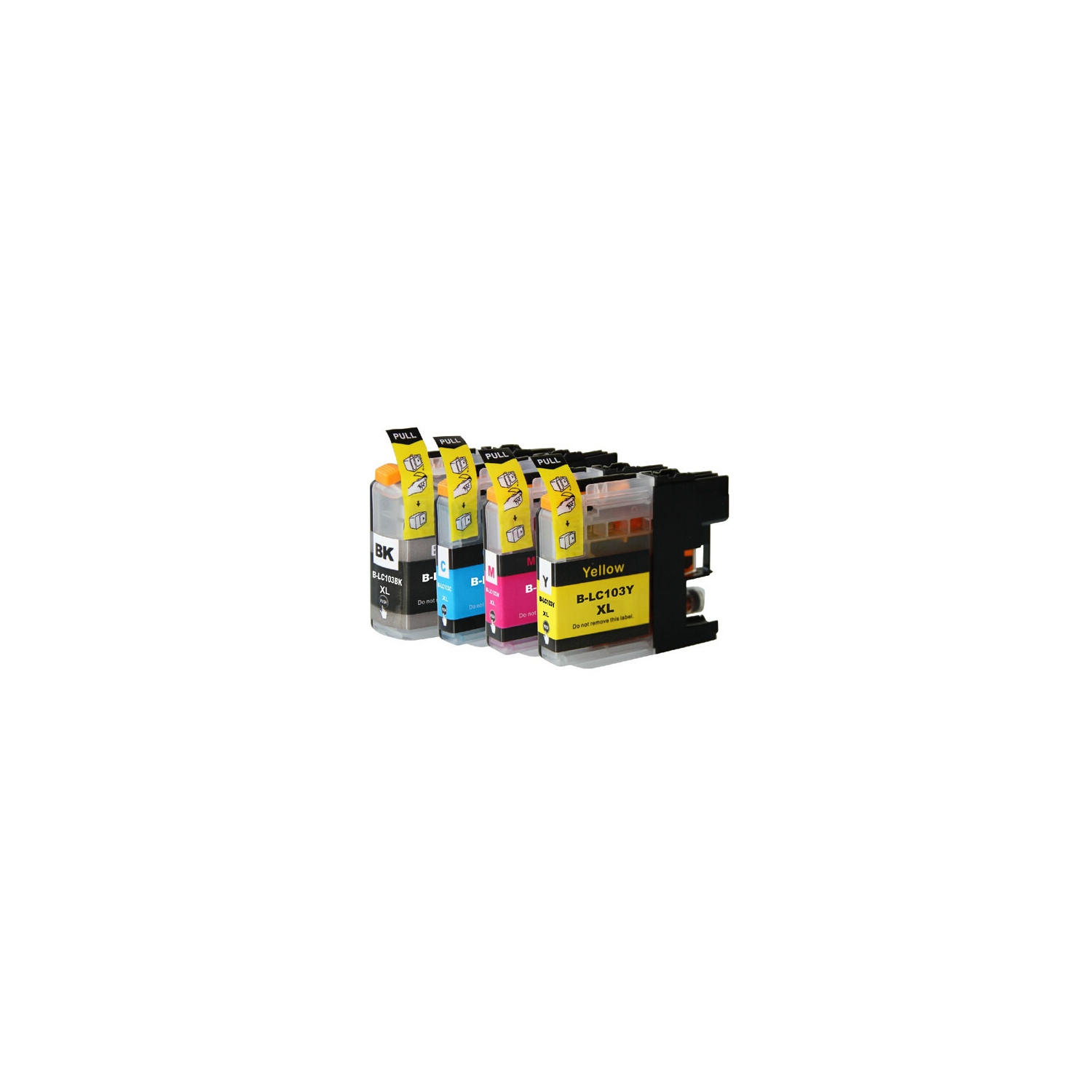 toner4u - 4 Pack New Compatible LC103XL Ink Cartridge for Brother LC-103XL