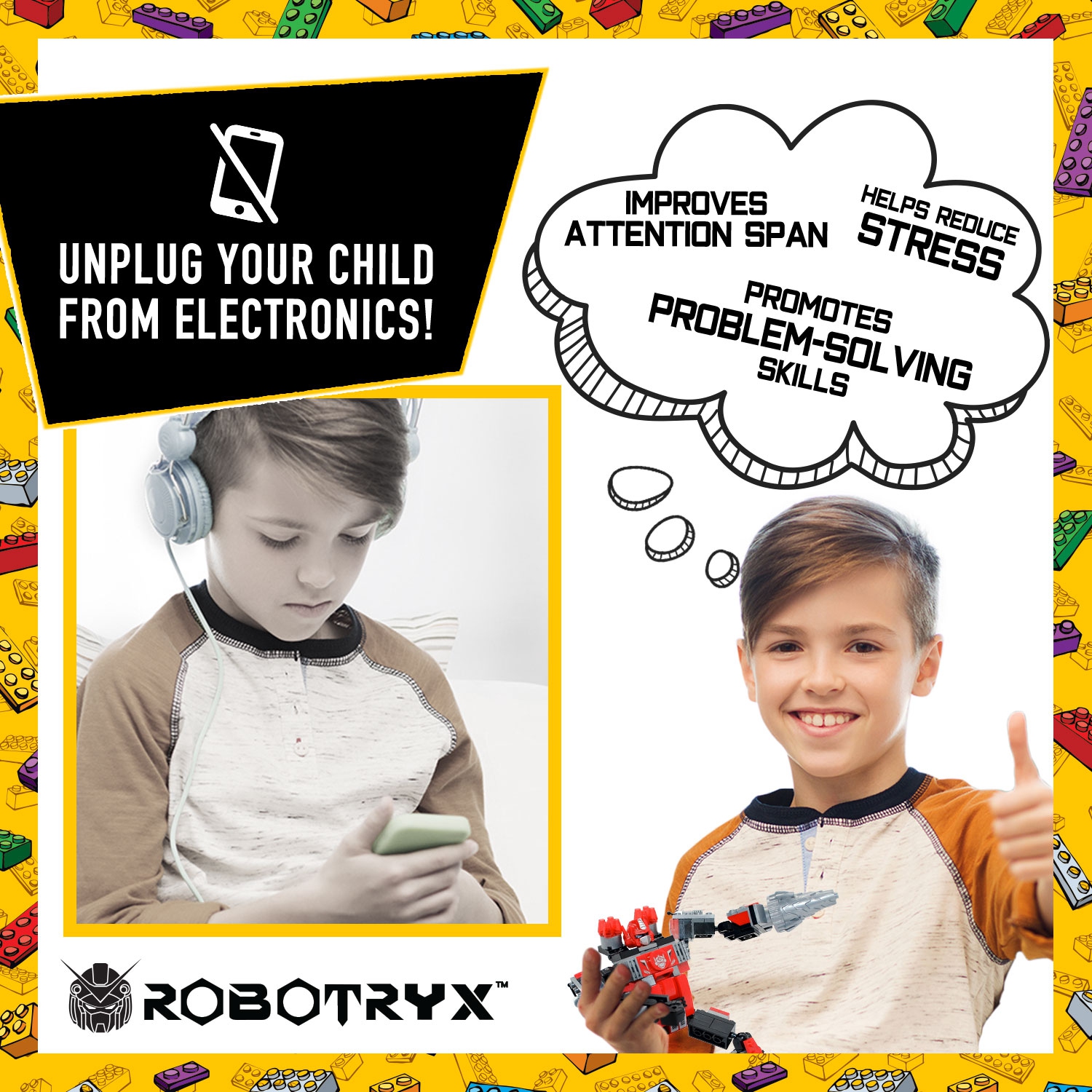 JitteryGit Robotryx Grindburst| Stem Toys Robot Toys Boys Toys ages 5 6 7 8 9 10 to 11 Building Toys Kids Gifts | Juguetes Para Niños