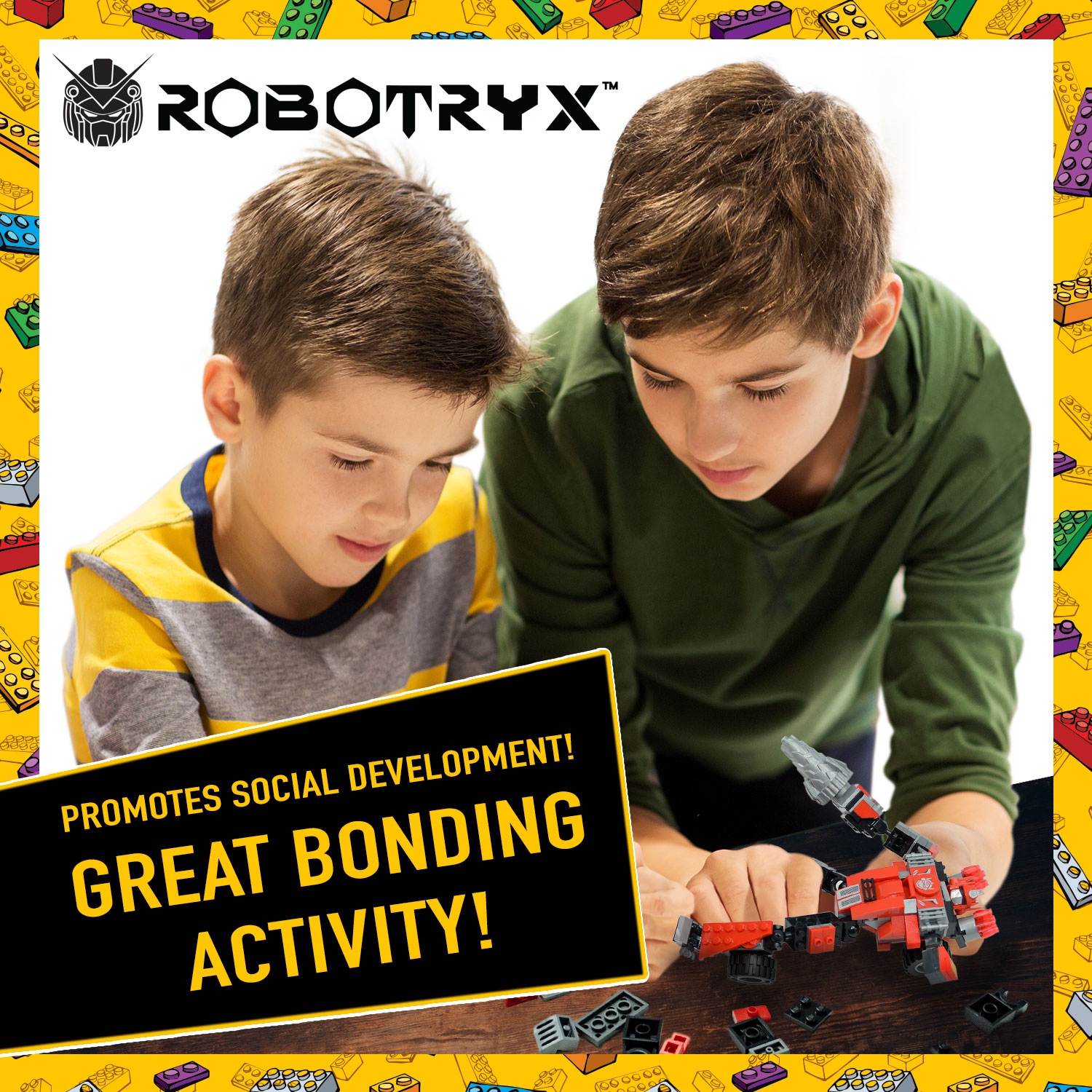 JitteryGit Robotryx Grindburst| Stem Toys Robot Toys Boys Toys ages 5 6 7 8 9 10 to 11 Building Toys Kids Gifts | Juguetes Para Niños