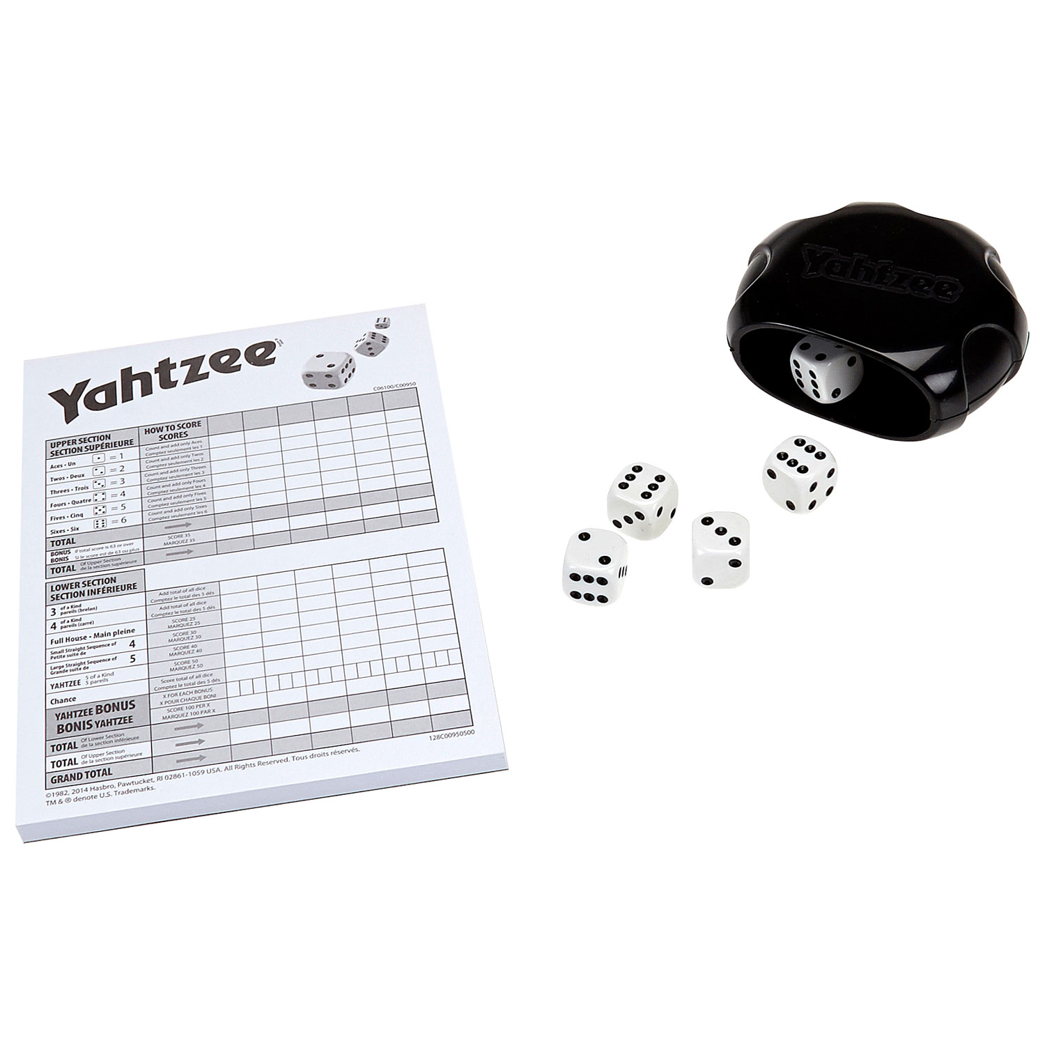 Jeu de dés Yahtzee de Hasbro