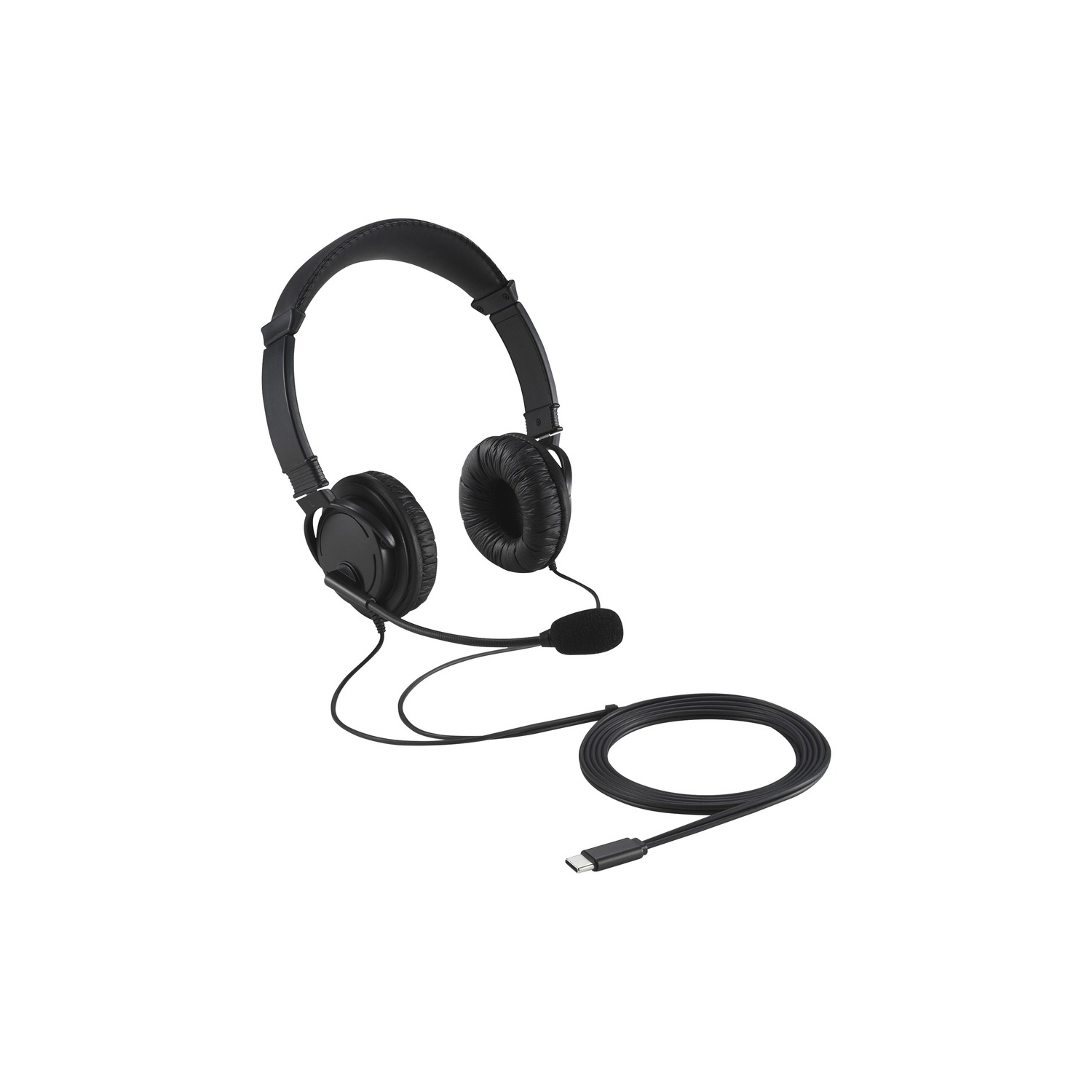 Casque d’écoute à suppression du bruit Hi-Fi avec microphone de Kensington - Noir -