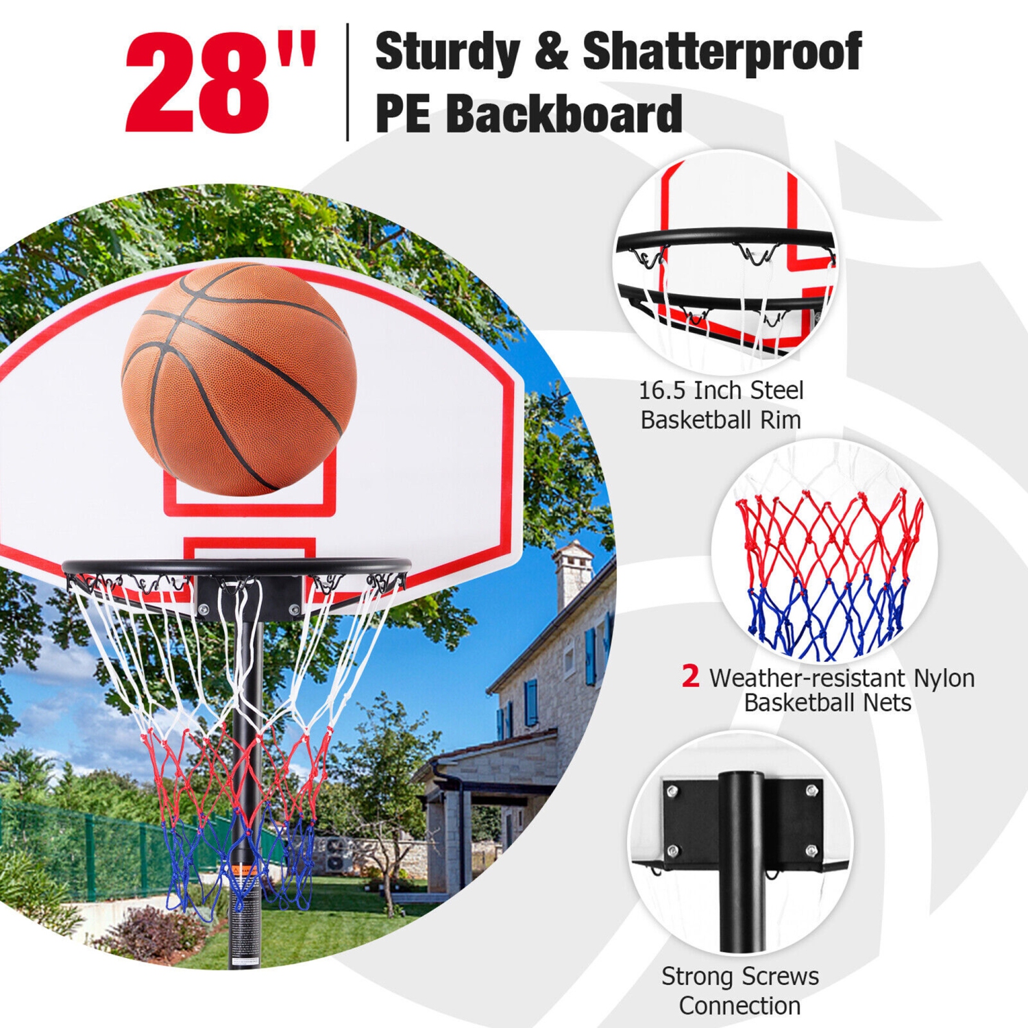 Panier de basket-ball Svg, panneau de basket-ball SVG, fichier