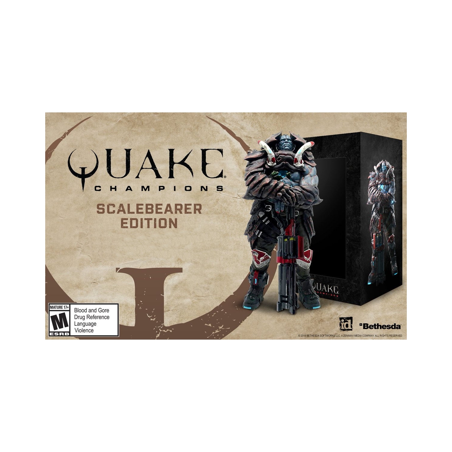 Quake Champions - Scalebearer Collector Edition [PC DVD Computer Video Game]