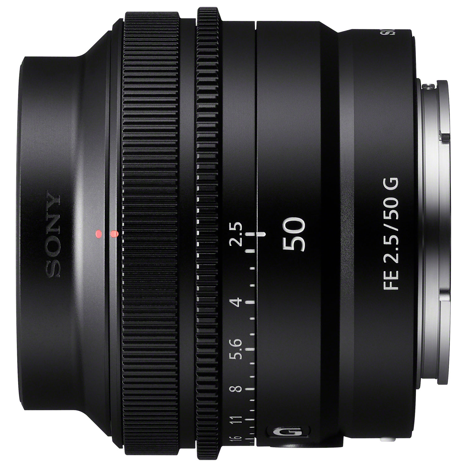 Sony FE 50mm f/2.5 AF Full-Frame Prime G Lens - Black | Best Buy 