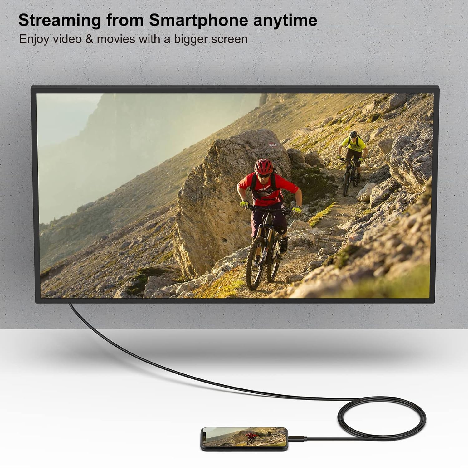 BENFEI USB-C to DVI Cable, 6ft, Thunderbolt 3/4 Compatible for iPhone 15, MacBook, iPad Pro