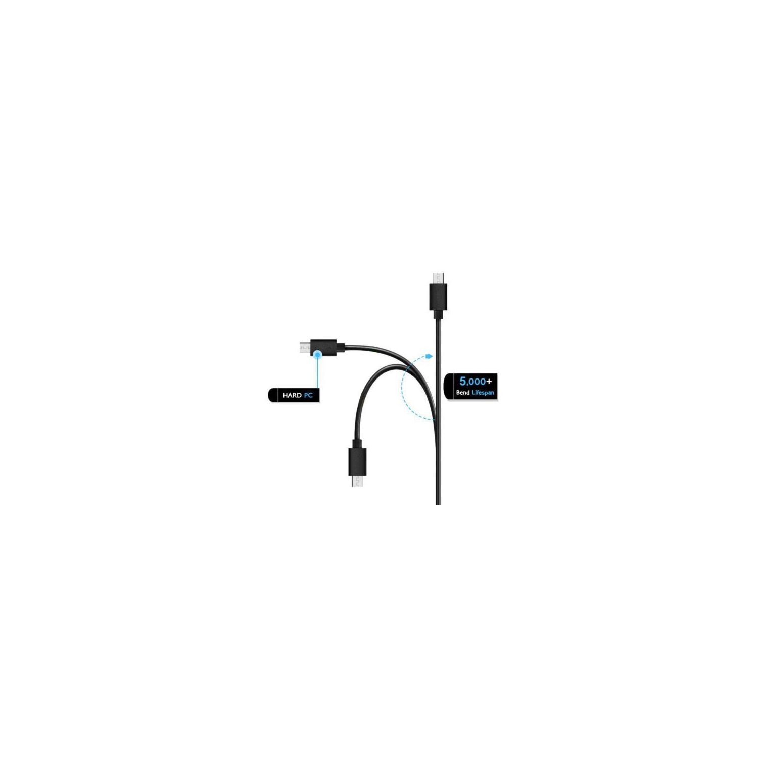 Câble de chargement micro USB de 5 pi de TPLtech Cordon de chargement pour haut-parleur Bluetooth SoundLink Color I, II, III, SoundLink MI de Bose...