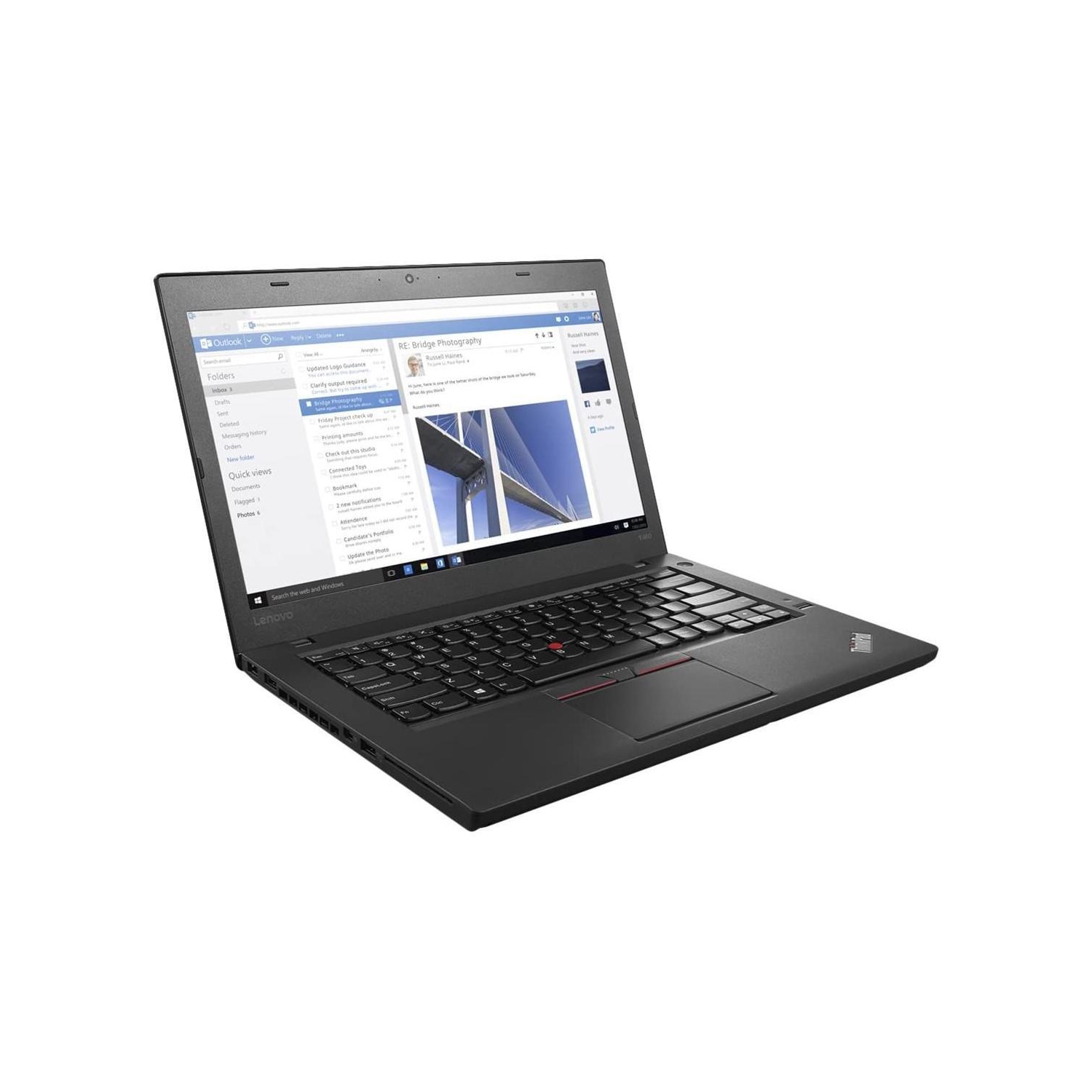 Refurbished - Lenovo ThinkPad T460 14" Ultrabook - Intel Core i5-6200U Upto 2.8GHz, 16GB DDR4, 1TB SSD, WebCam, Wifi, Bluetooth, Windows 10
