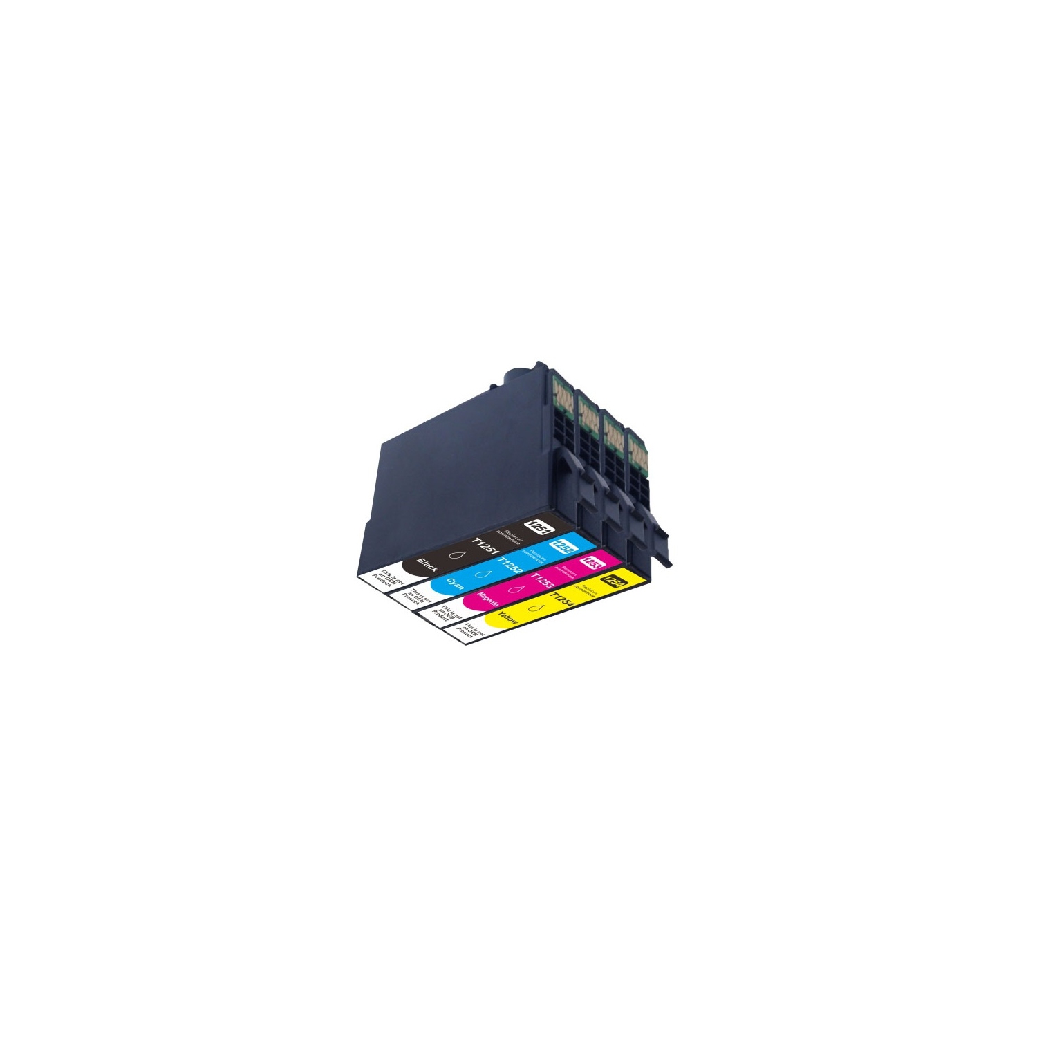 4 Ink Compatible T125 Ink Cartridges for Epson T125XL