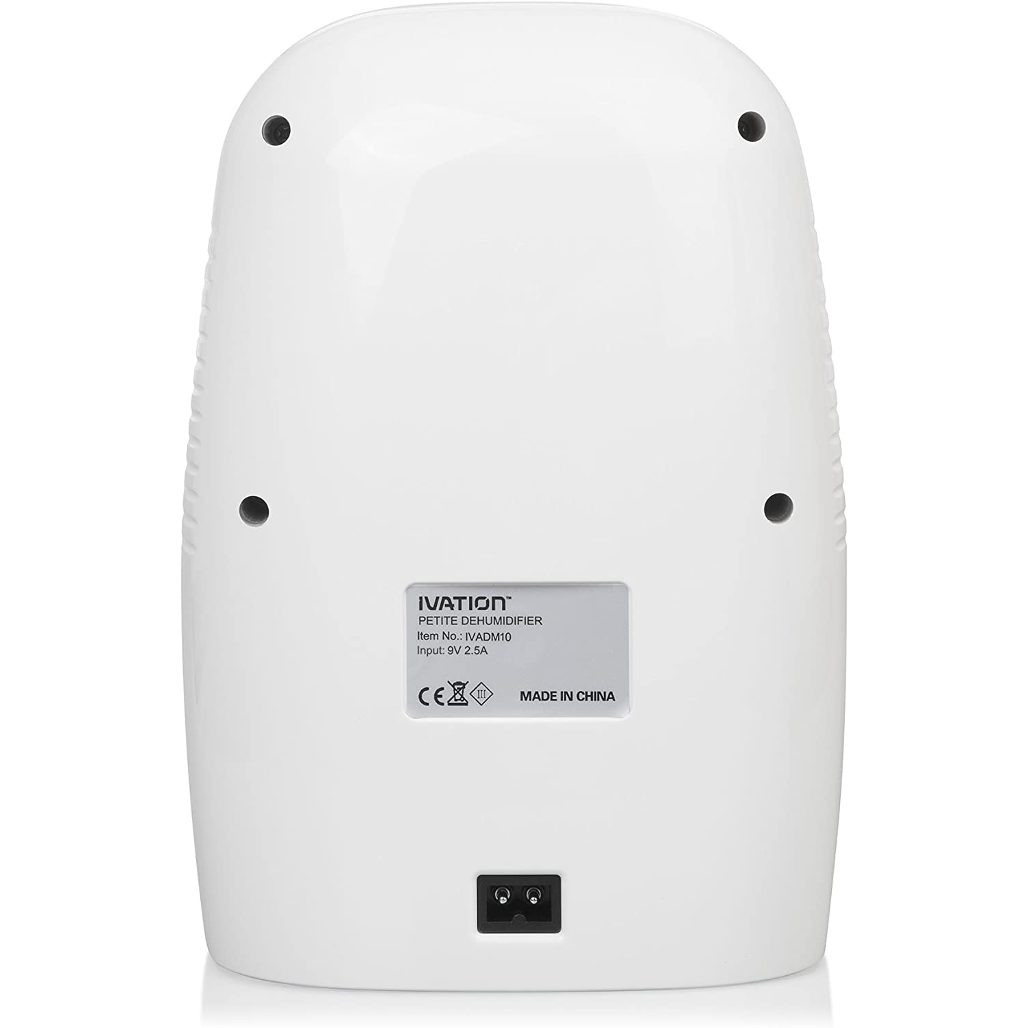 Ivation DehumMini Powerful Small-Size Thermo-Electric Dehumidifier - Quietly Gathers Up to 6oz. of Water Per Day - Great for Smaller Room, Cupboard,