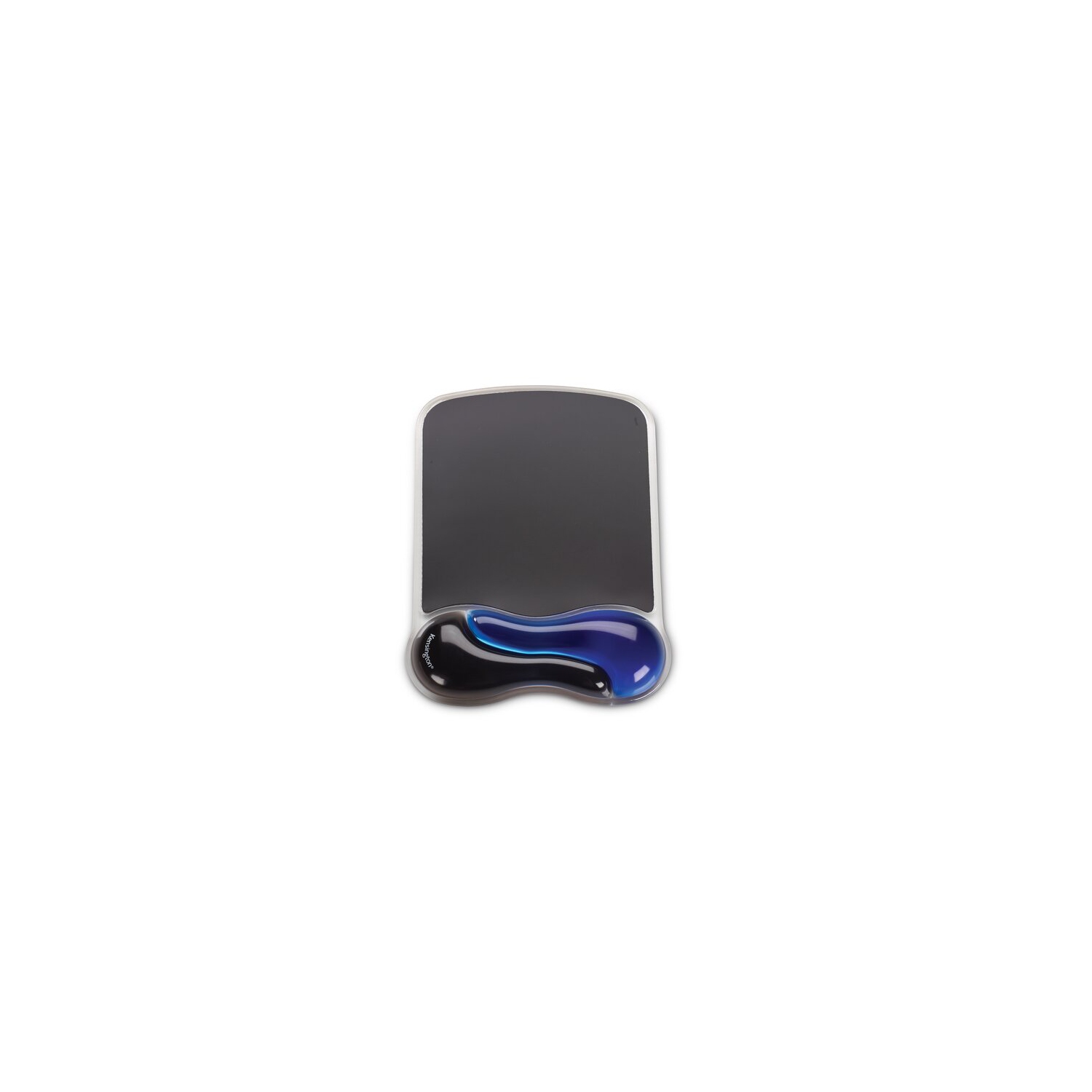Kensington – Repose-poignet Duo en gel pour tapis de souris, noir/bleu