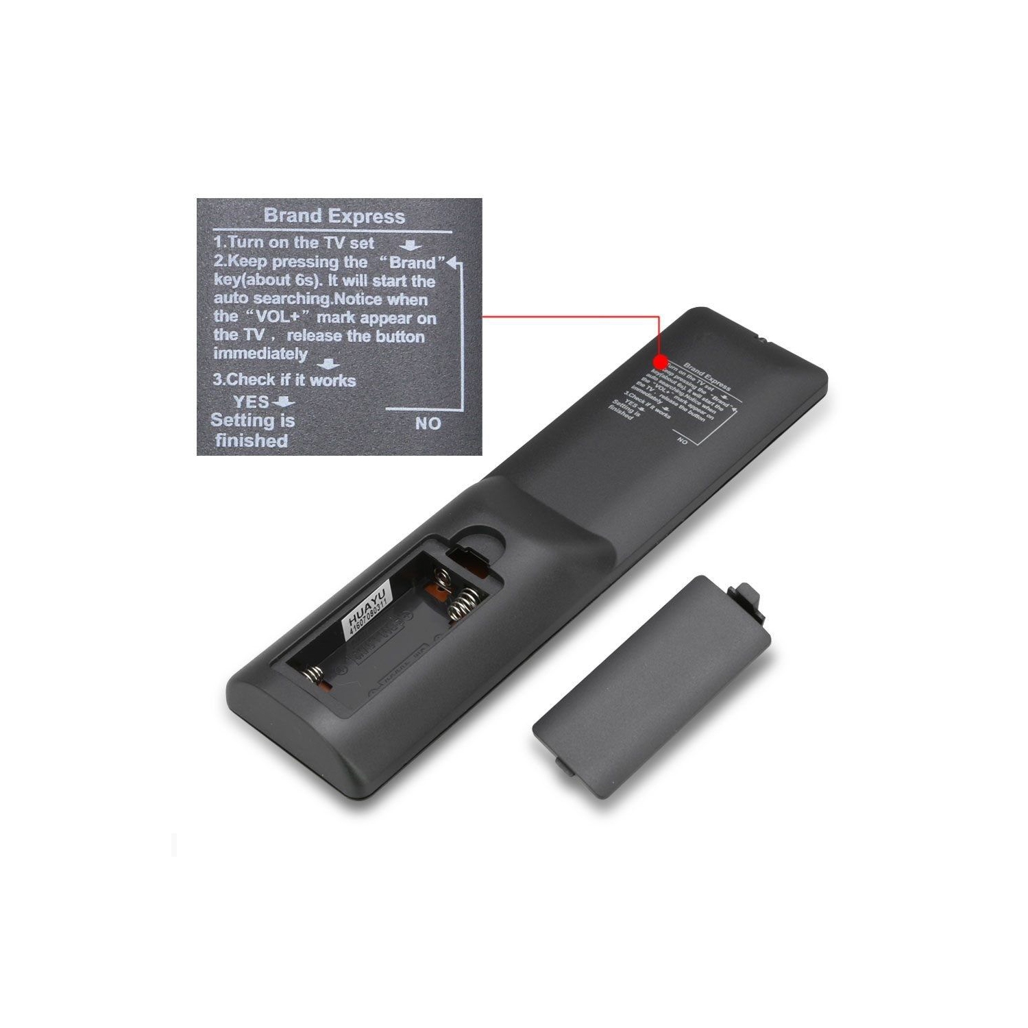 Télécommande universelle infrarouge de remplacement d’ISTAR pour téléviseur de Samsung, LG, Sony, Panasonic, Smart TV, HAIER, Toshiba, Philips, TCL,