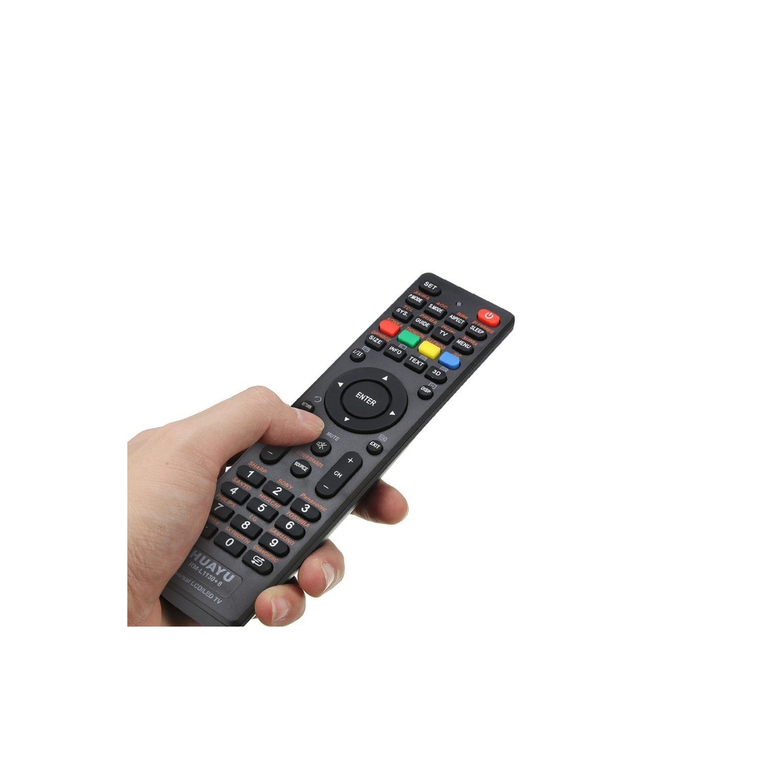 Télécommande universelle infrarouge de remplacement d’ISTAR pour téléviseur de Samsung, LG, Sony, Panasonic, Smart TV, HAIER, Toshiba, Philips, TCL,