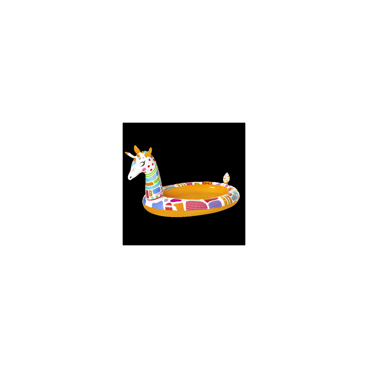 H2OGO! Groovy Giraffe Inflatable Play Pool For Kids 2.66m x 1.57m x 1.27m- 53089