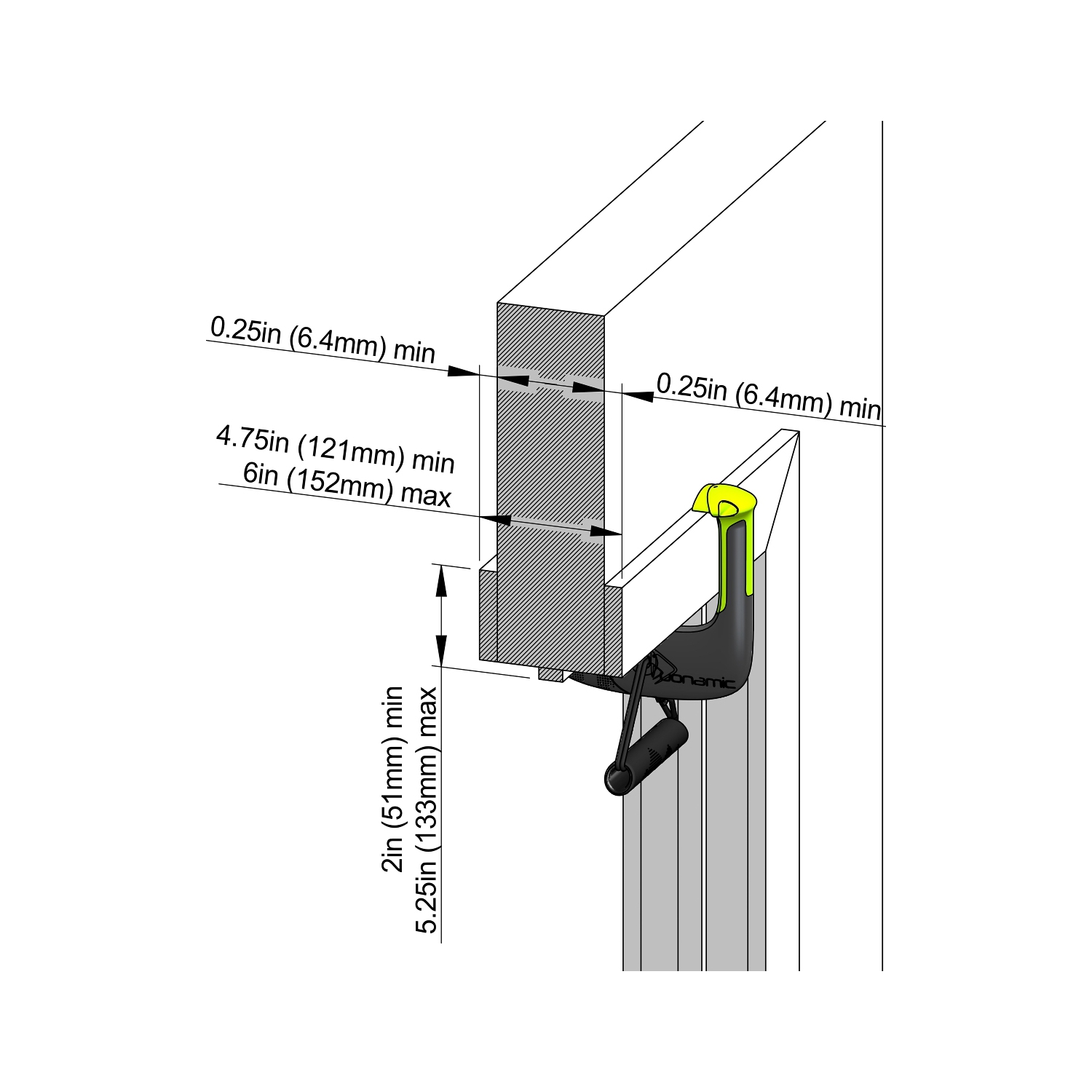 Duonamic Eleviia: World’s Best Portable Pullup Bar - 250 lbs capacity