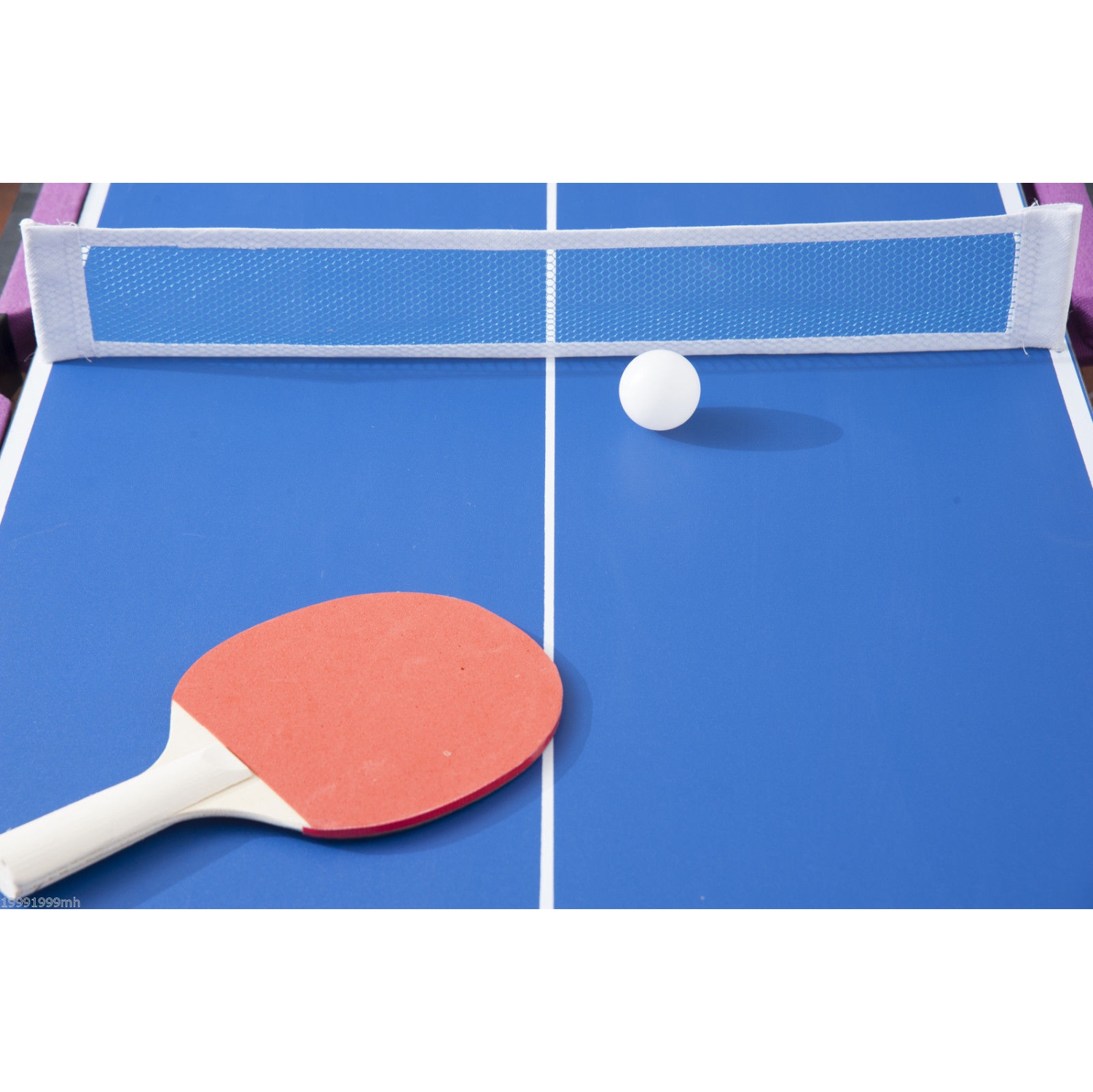 Ensemble de hockey pneumatique de table de tennis de table multi-usage 3-en-1 de Soozier