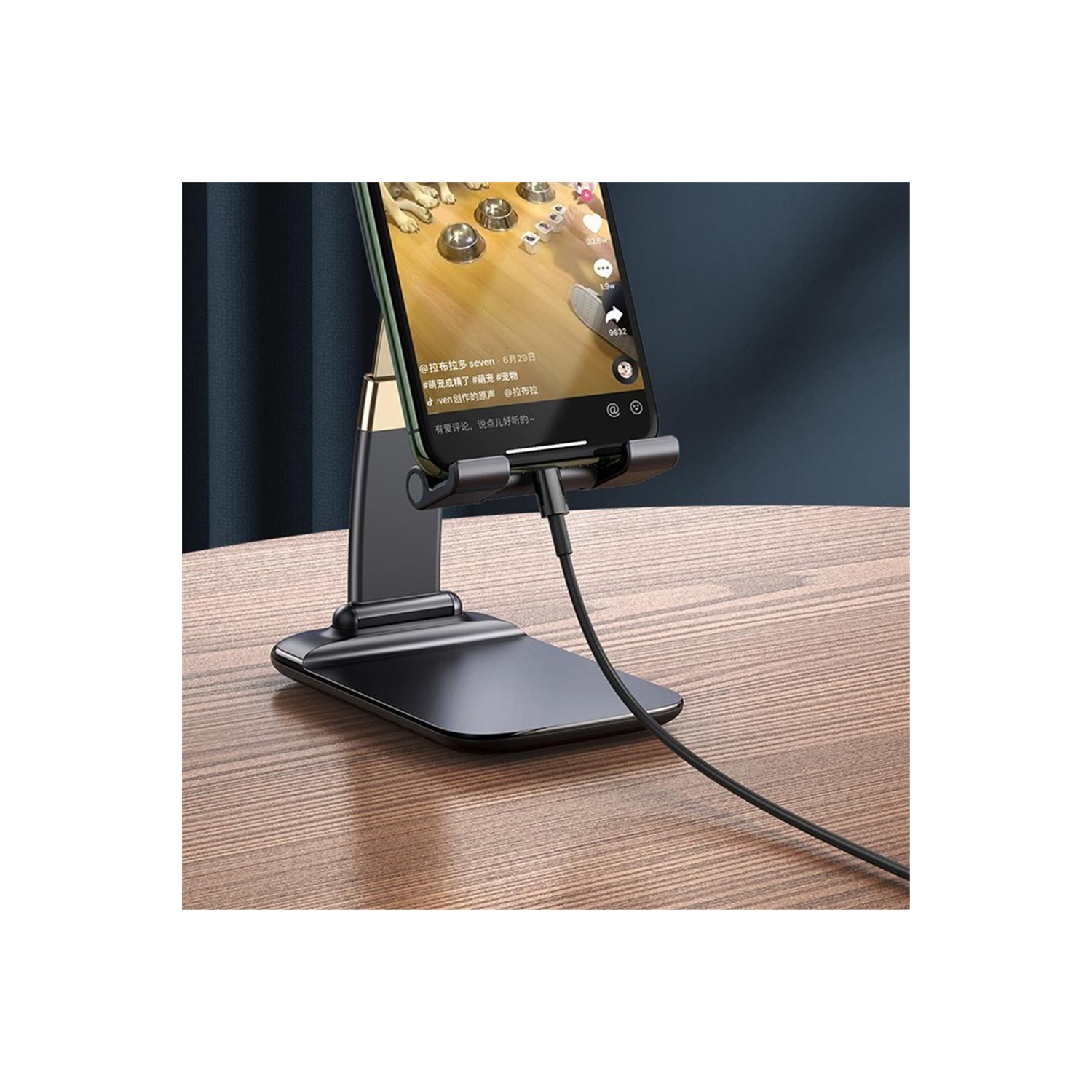 Support de téléphone portable à angle réglable, support de téléphone, étui épais, support pour téléphone, WinGOMART - remis à neuf