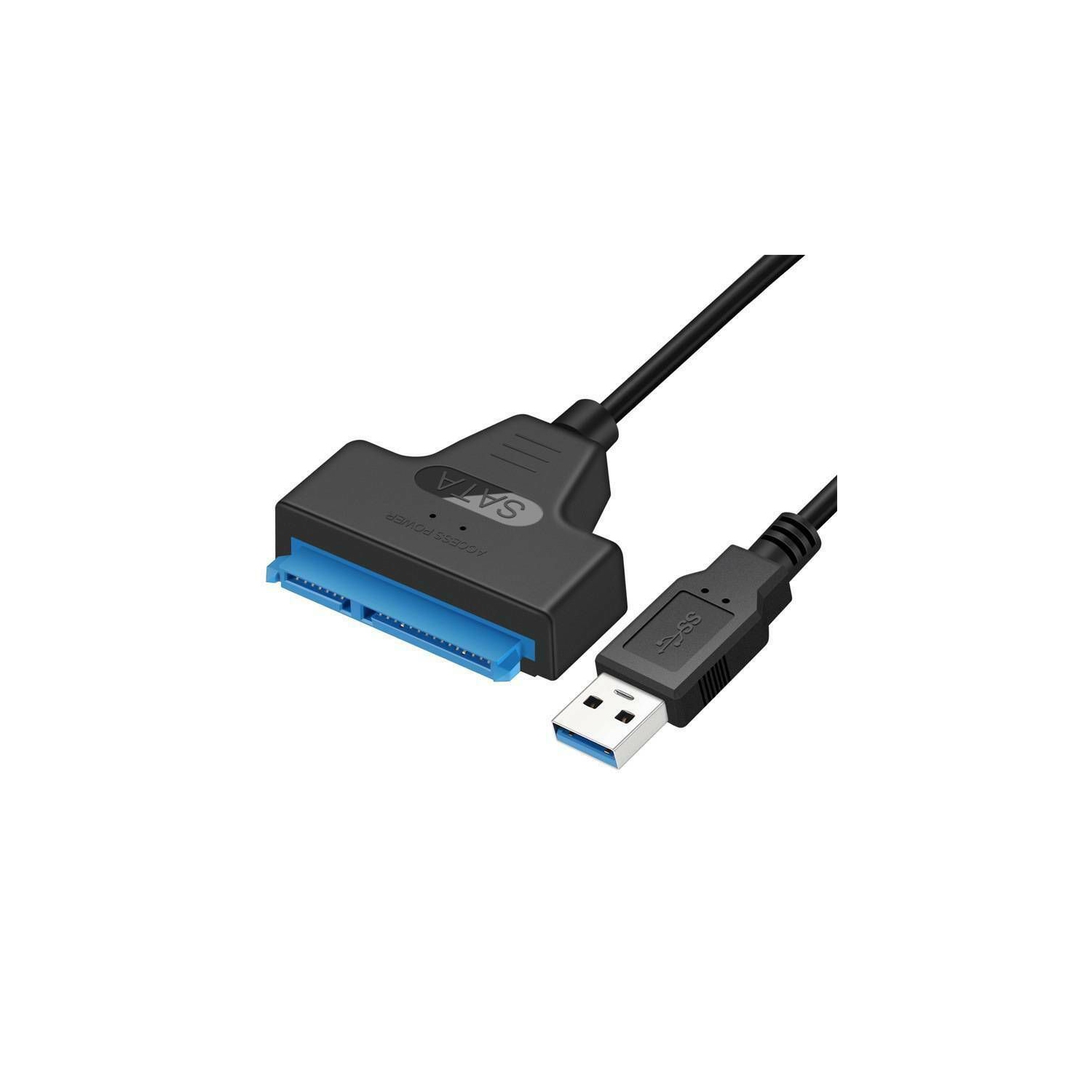 Câble adaptateur USB 3,0 vers SATA ISTAR avec convertisseur SATA vers USB UASP pour disques durs de 2,5 po et disques SSD