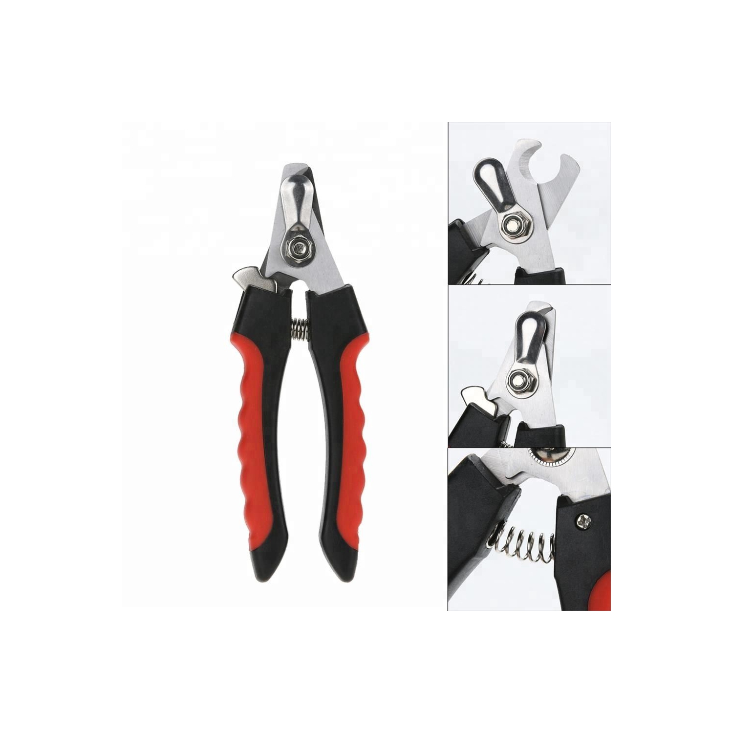 ISTAR Pet Nail Clippers Professional Dog Nail Trimmers Suitable for Large to Medium Dogs, Cats, Rabbits and Guinea Pigs - Safety Lock/Protective