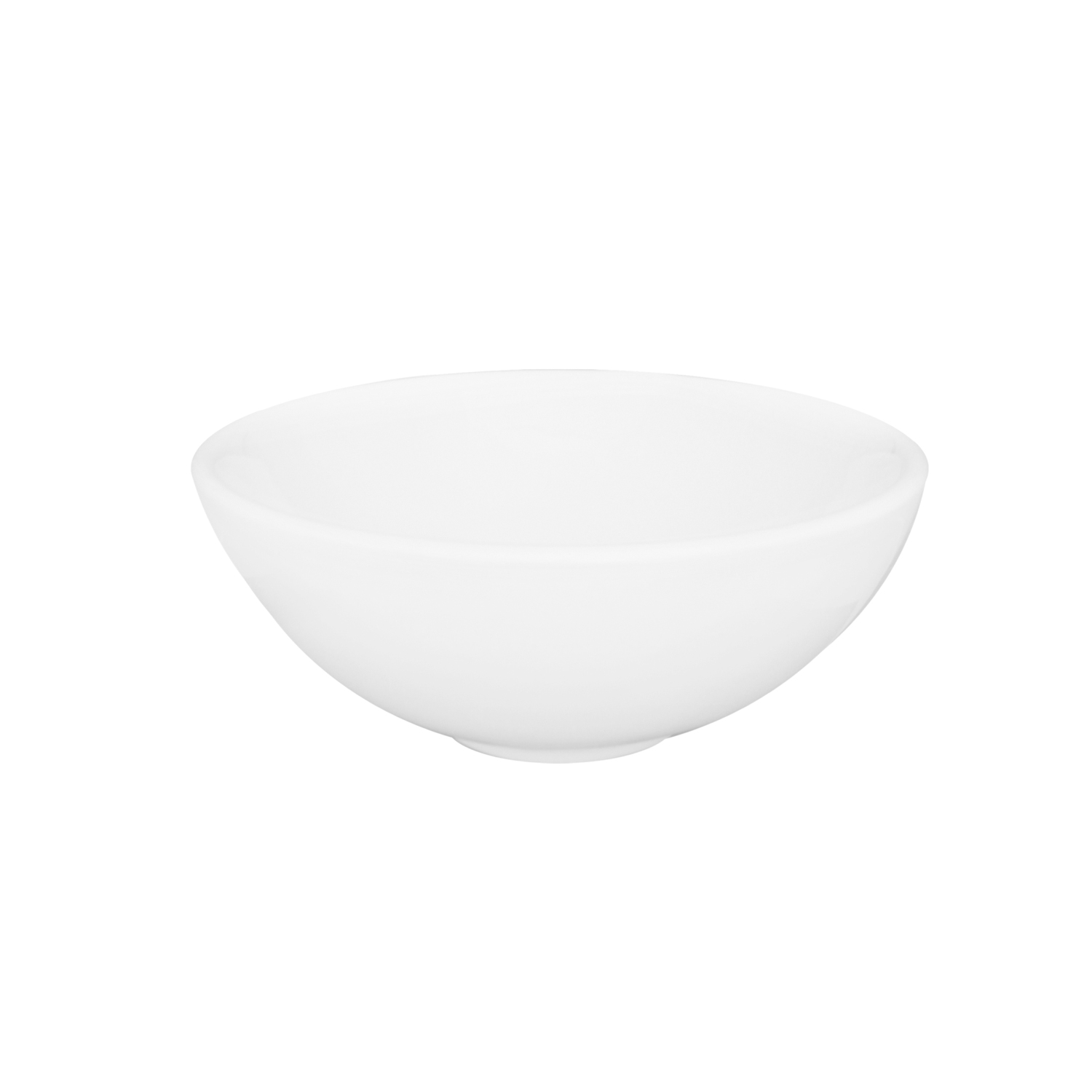 STYLISH 16 inch White Round Ceramic Vessel Bathroom Sink