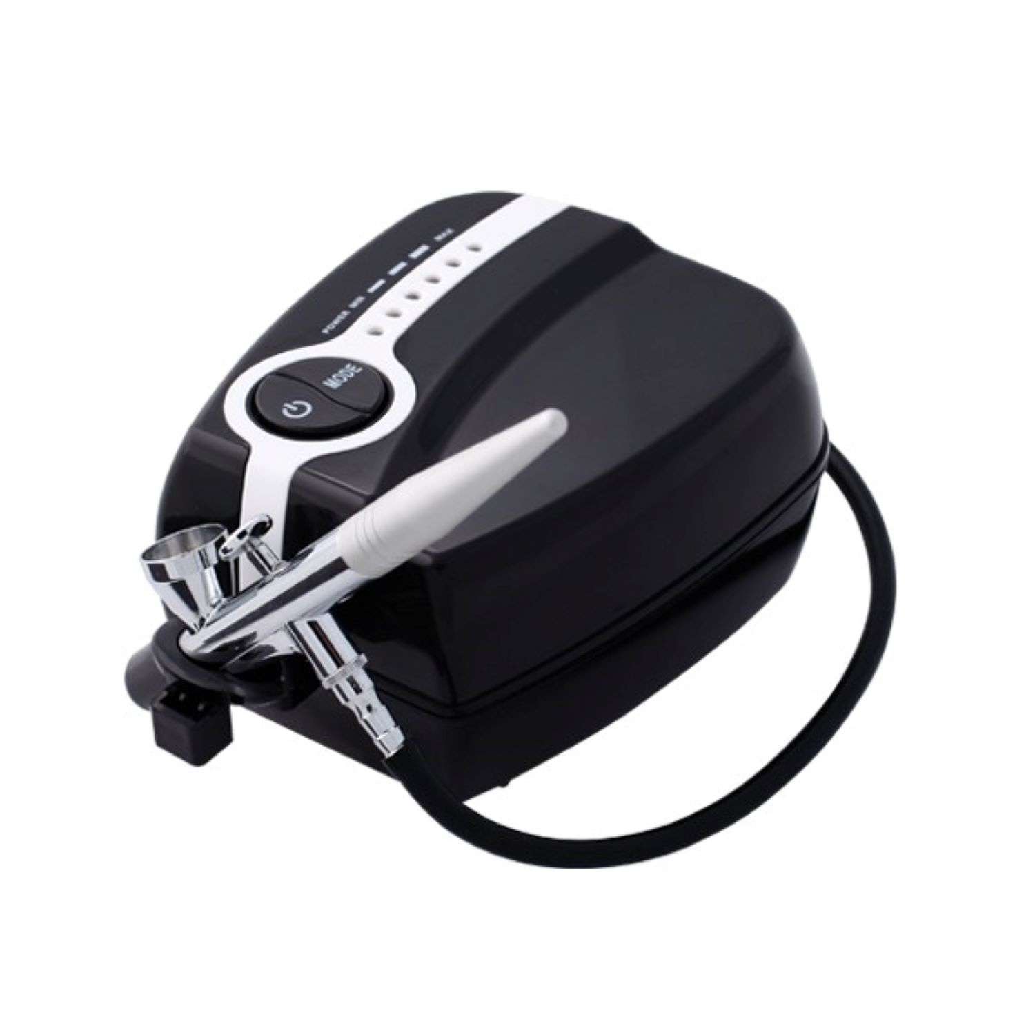 Airbrush Machine With Compressor – Black