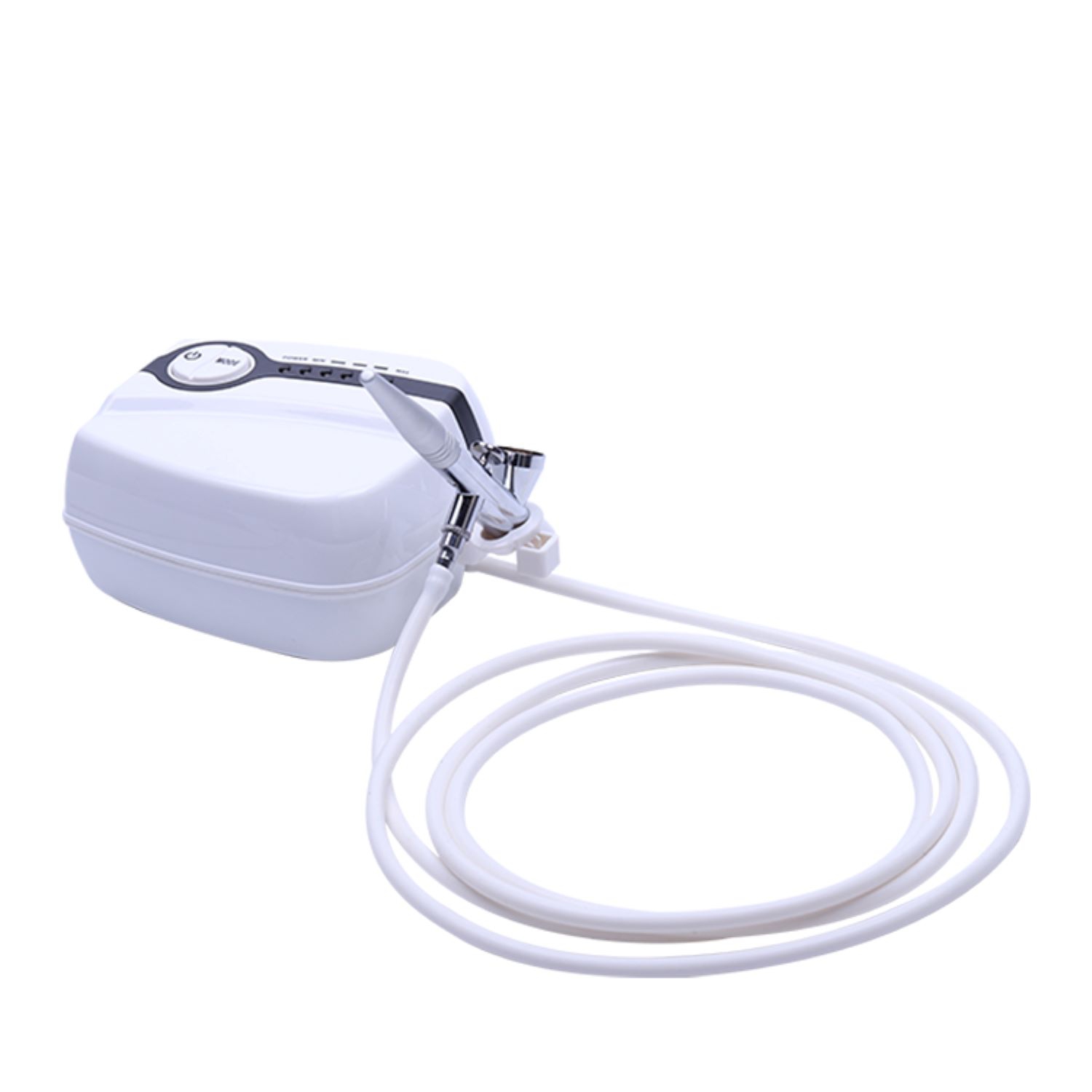 Airbrush Machine With Compressor – White