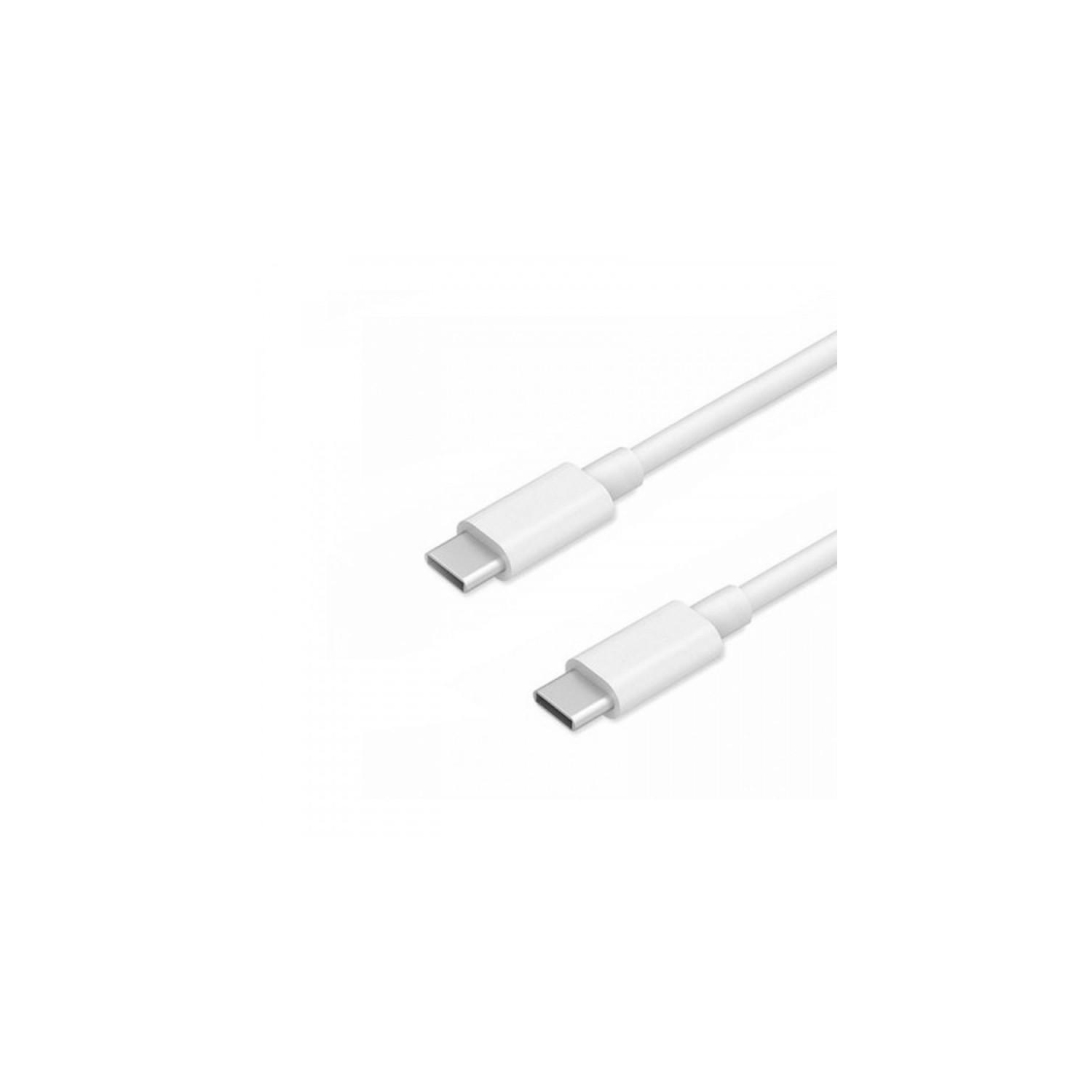 (2pack) Samsung USB-C to USB-C Charging cable for Samsung Galaxy Note 10, Note 10+, S20 and many more - White