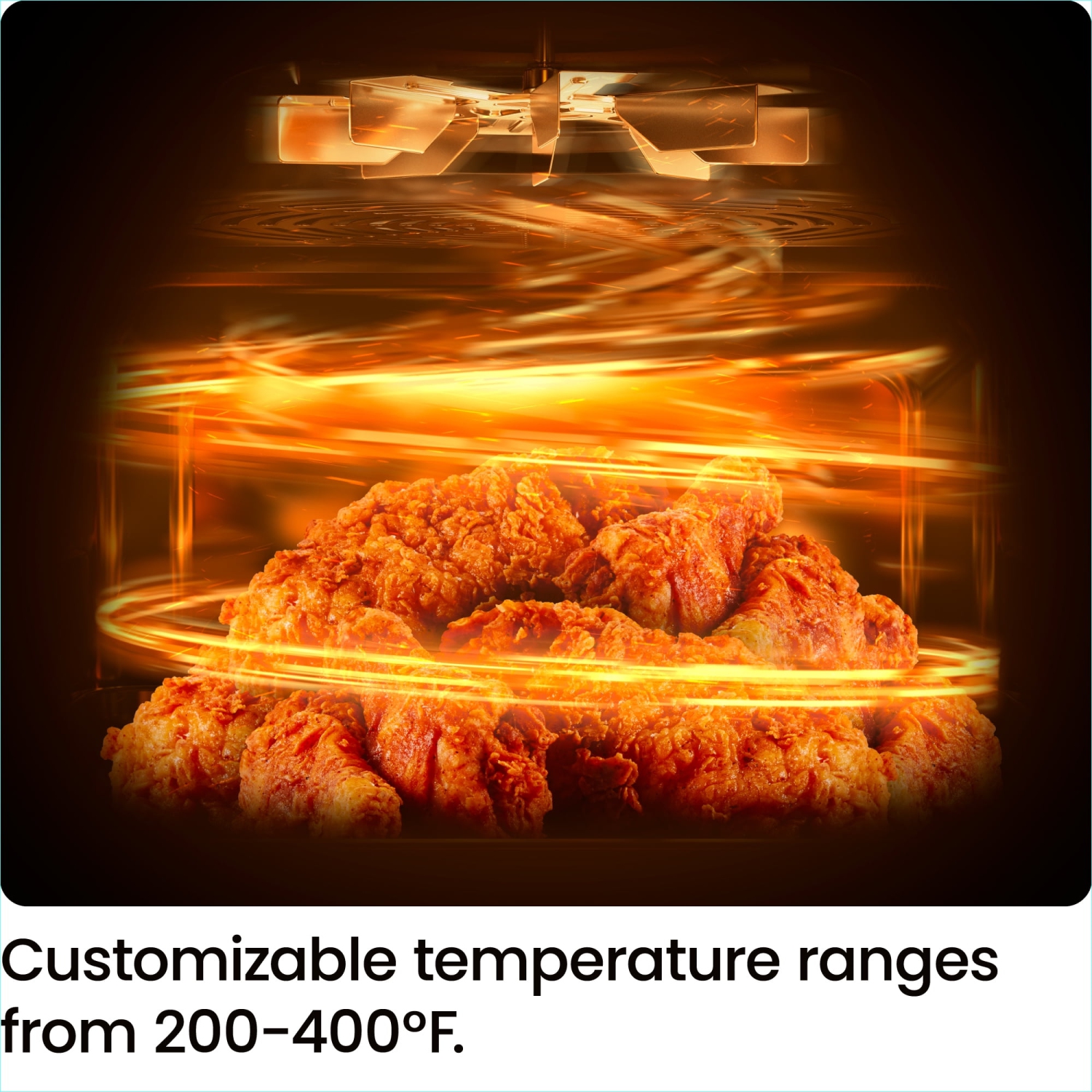 Chefman TurboFry Touch 8 Quart Air Fryer w/XL Viewing Window & Advanced Digital Display