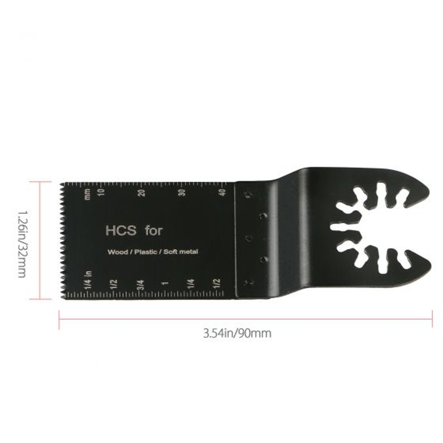 ISTAR Oscillating Saw Blades, 10pcs 34mm Metal Wood Oscillating Multifunctional High-Carbon Steel Quick Release Saw Blades Universal Multi Tool