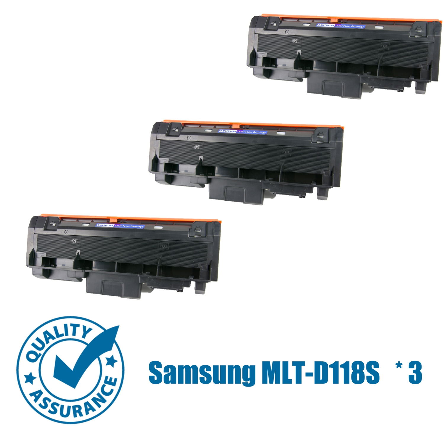 Printer Pro™ 3 Pack Samsung MLT-D118S Black Toner Cartridge-Samsung Printer M3065FW/M3015DW