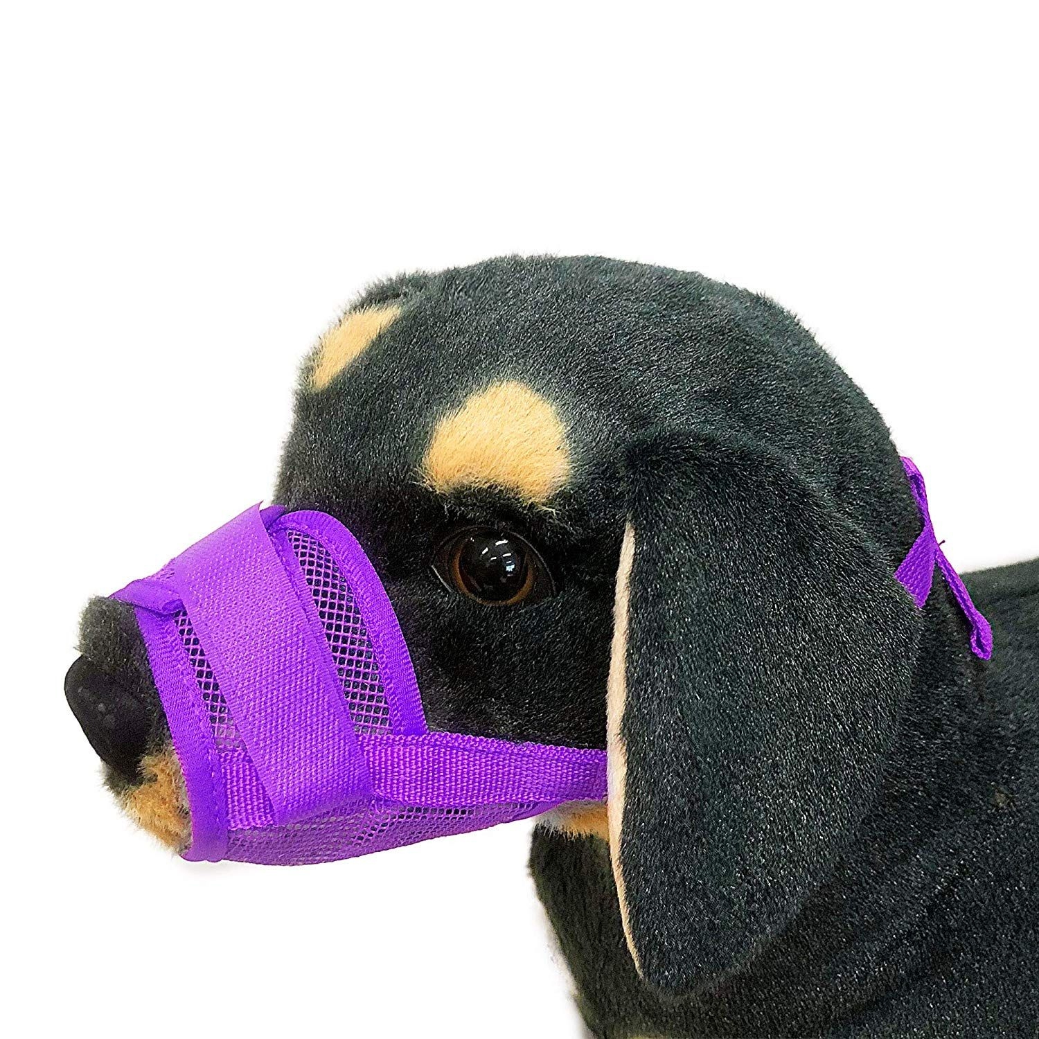 ISTAR 2 PACK Dog Mazal Anti Leaking Biting Probosis Mesh Mask, Long Nose, Nasal Mouth Cover