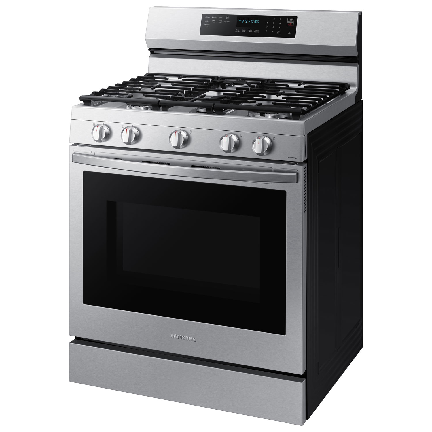Cuisinière gaz autonome convection véritable friture air 6 pi³ 30 po Samsung - Inox
