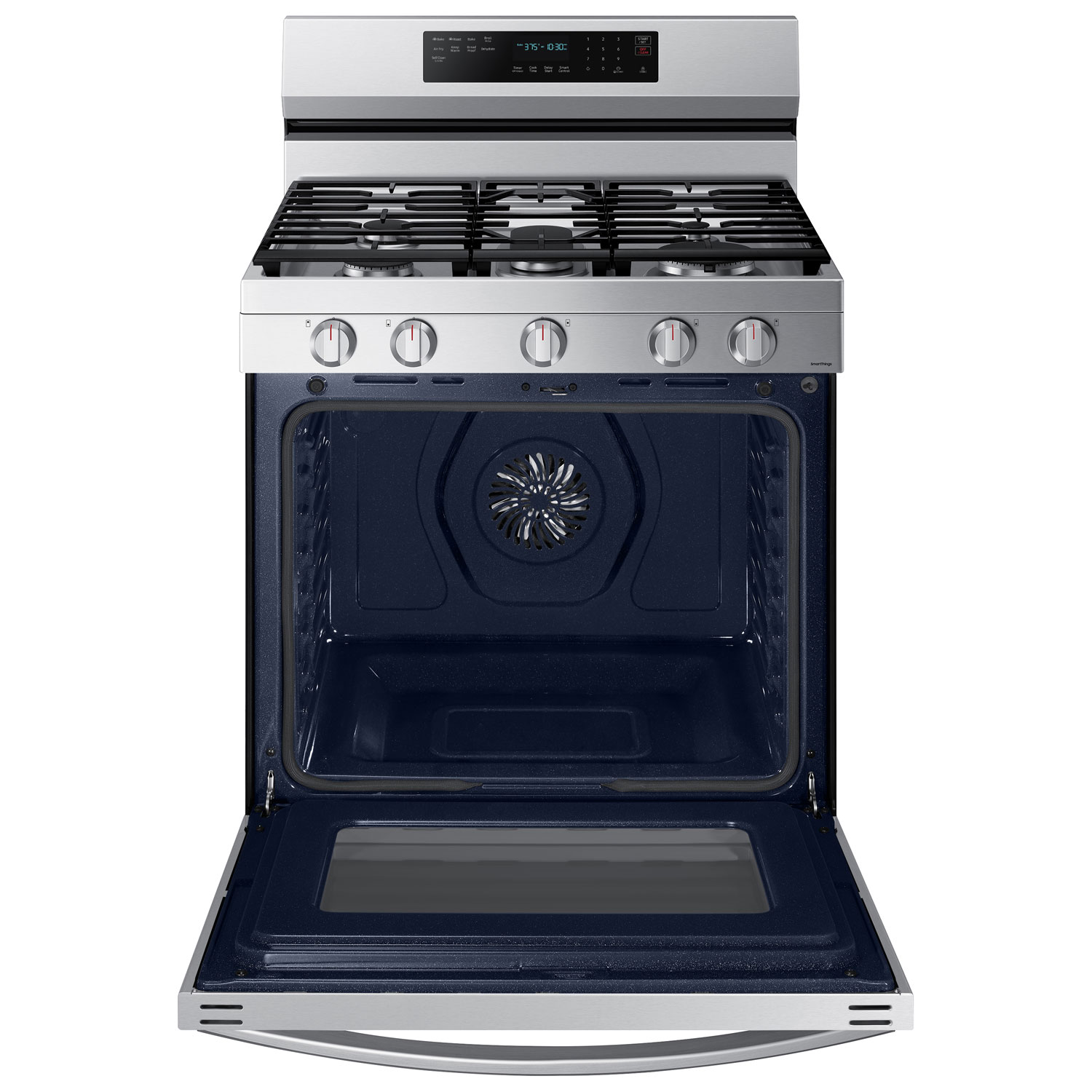 Cuisinière gaz autonome convection véritable friture air 6 pi³ 30 po Samsung - Inox