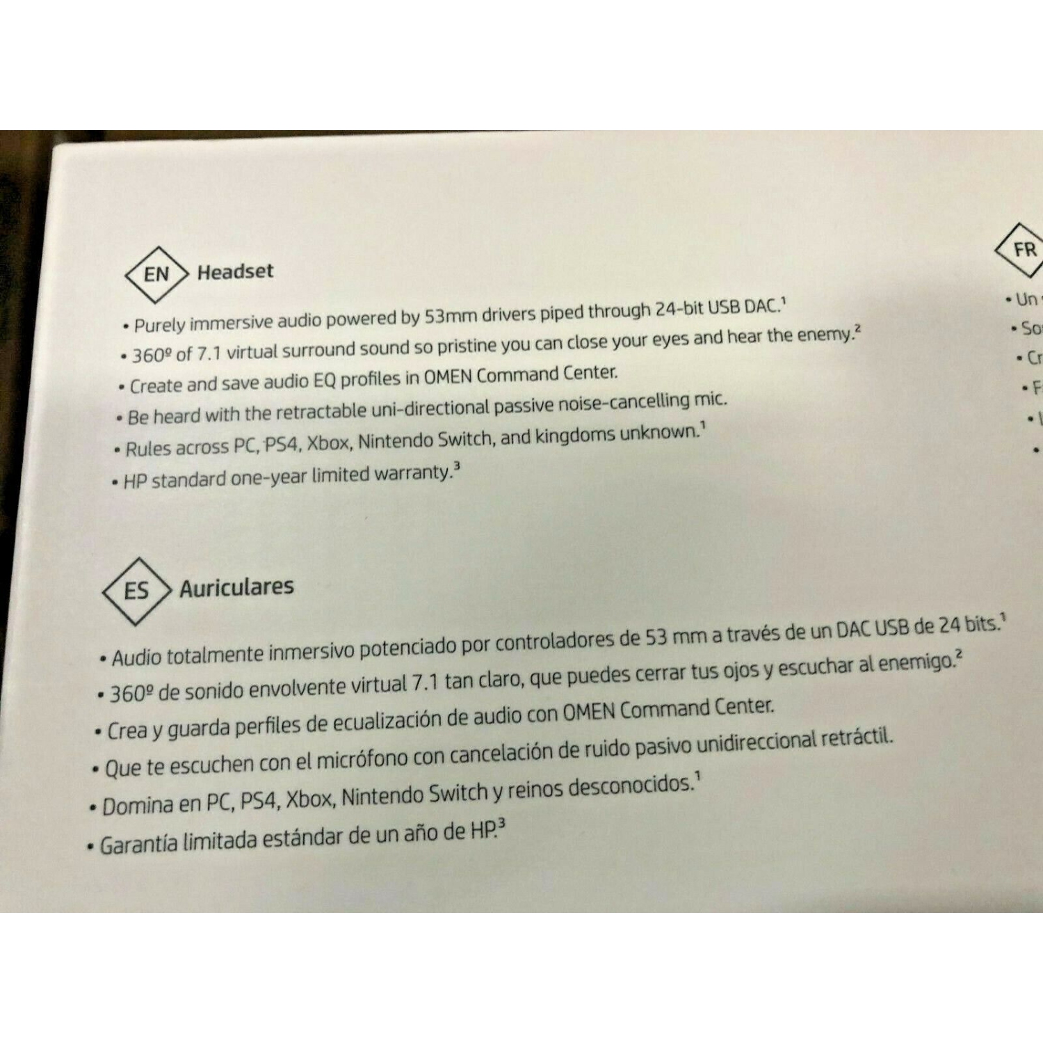 HP OMEN Blast Headset 1A858AA#ABL