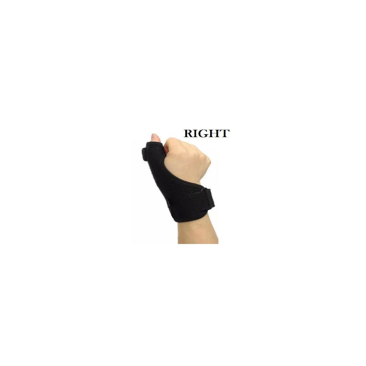 ISTAR Adjustable Thumb Spica Splint Brace Support Stabiliser Sport Sprain Strain - Right hand