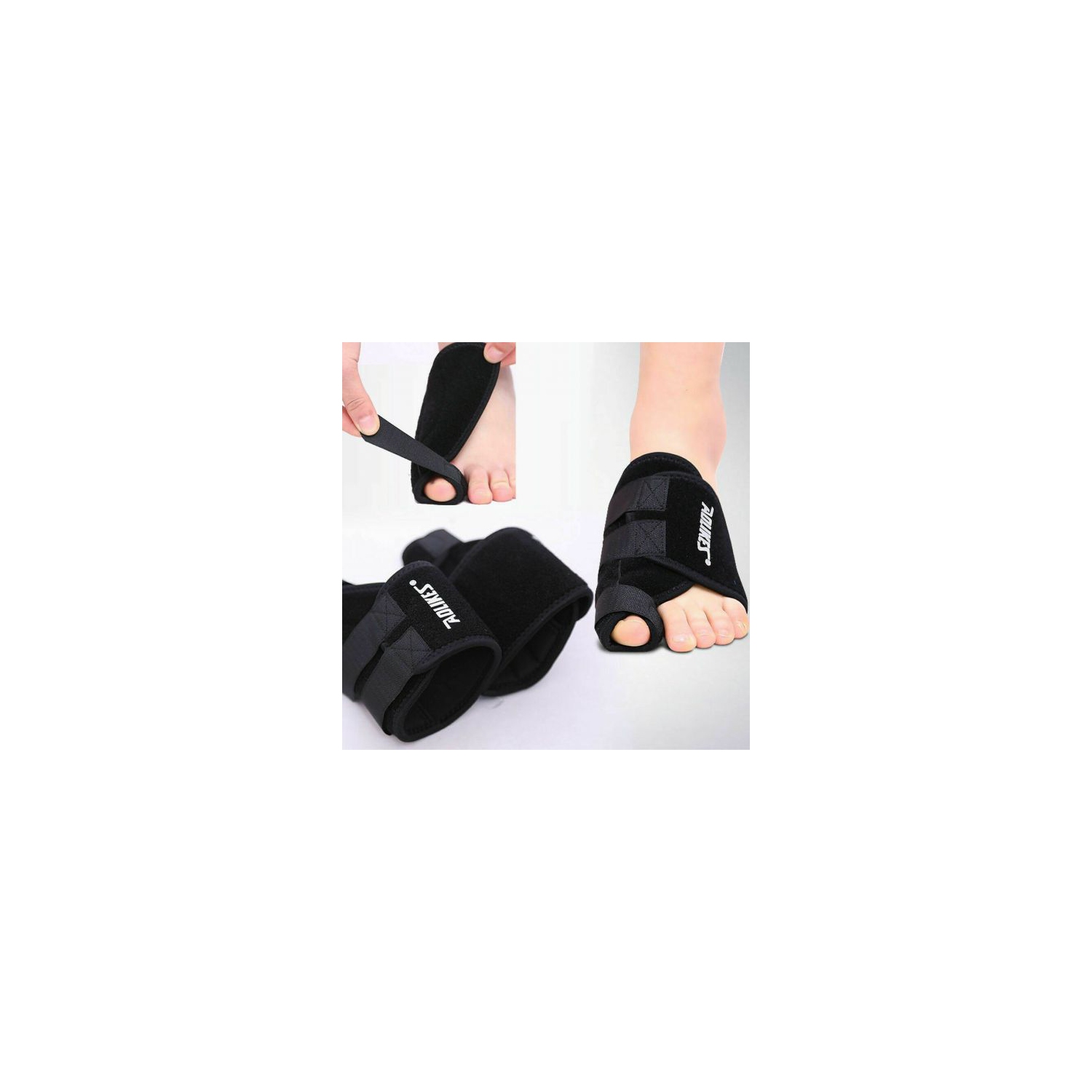 Big Toe Corrector Straightener Bunion Brace With Splint - Hallux Valgus Pad, Joint Pain Relief, Alignment Treatment - Orthopedic Sleeve Foot Wrap