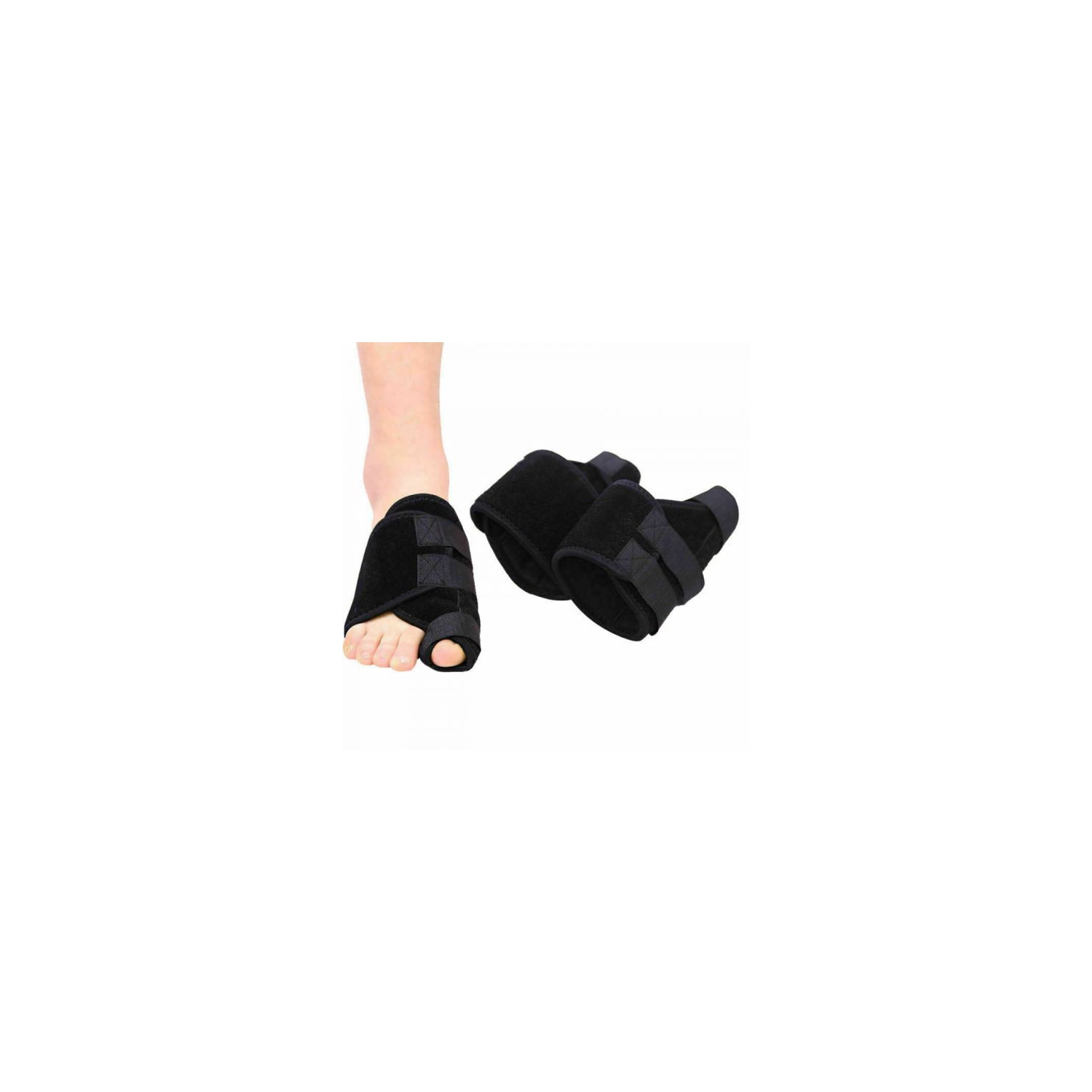 ISTAR Big Toe Corrector Straightener Bunion Brace With Splint - Hallux Valgus Pad, Joint Pain Relief, Alignment Treatment - Foot Wrap Support For Men